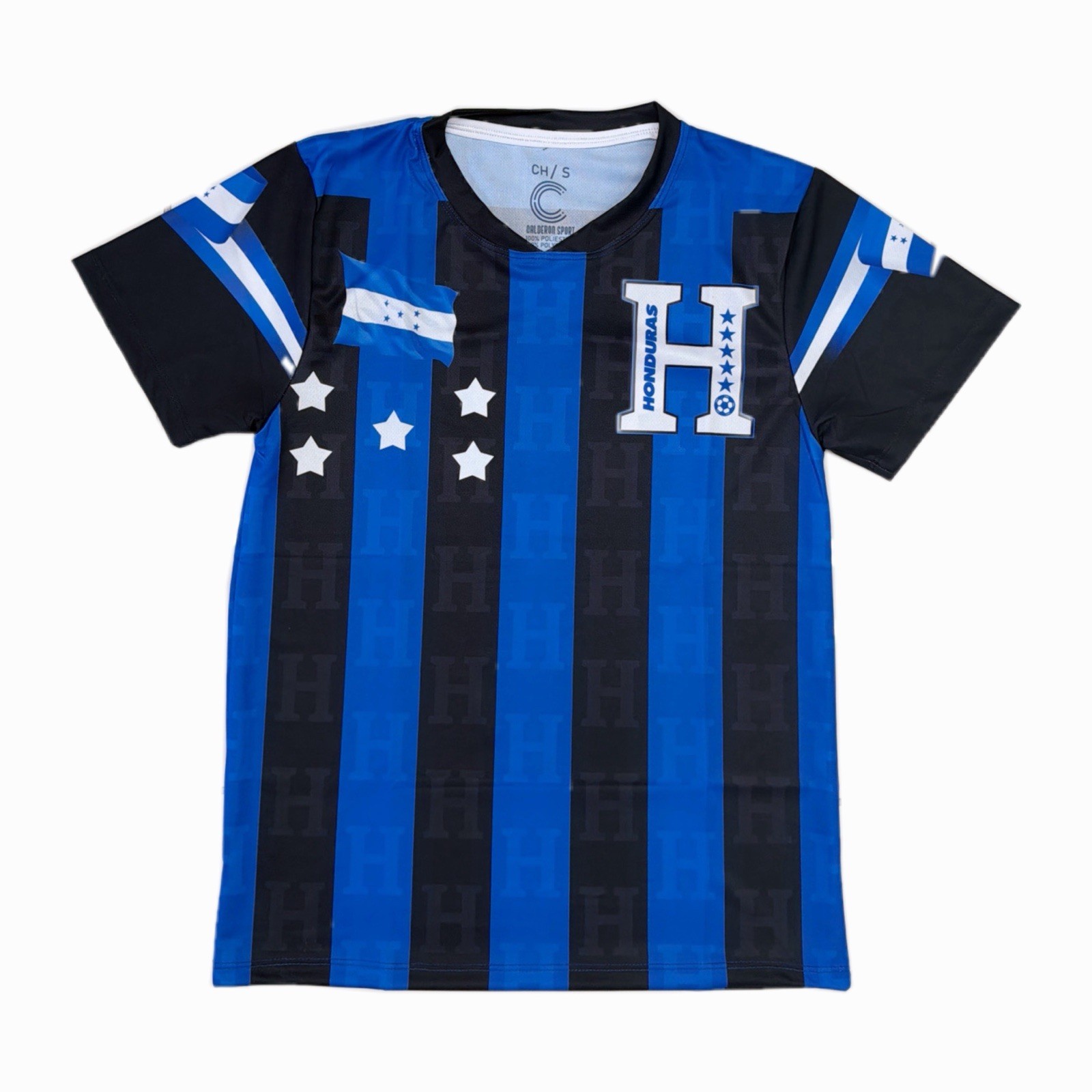 Honduras Rayada blue/black soccer jersey unisex