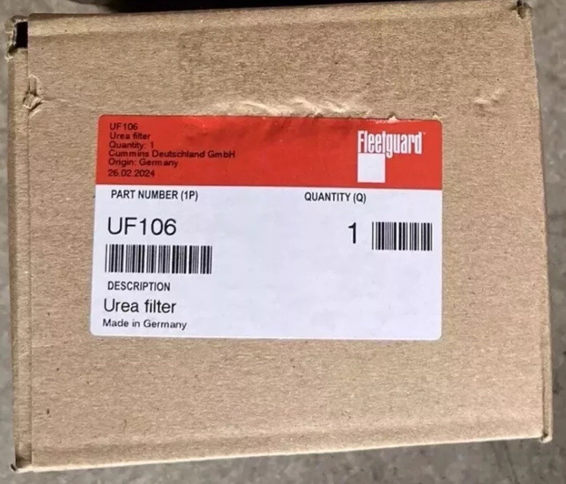 ORIGINAL GENUINE FLEETGUARD DEF FILTER KIT UF106.. SUPER SALE. ORIGINAL GENUINE FLEETGUARD DEF FILTER KIT UF106.. SUPER SALE.
