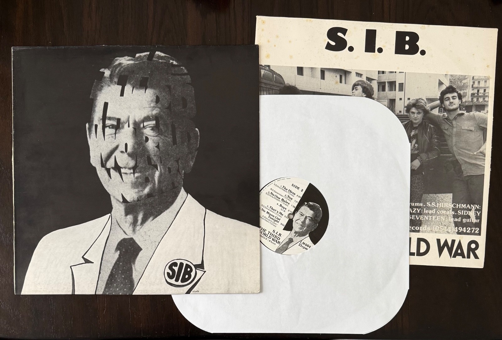SIB - Third World War LP Original Press 1981 kbd punk hardcore oi Nabat Blitz SIB - Third World War LP Original Press 1981 kbd punk hardcore oi Nabat Blitz
