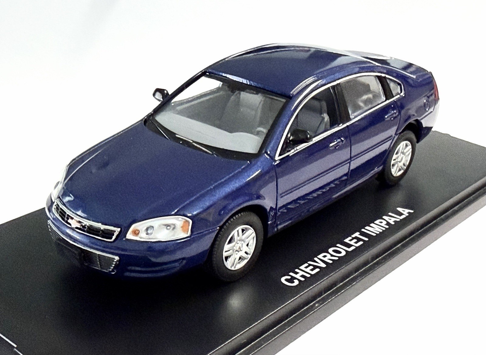 2012 Chevrolet Impala Sedan Dark Blue Unmarked 1/43 First Response Replicas