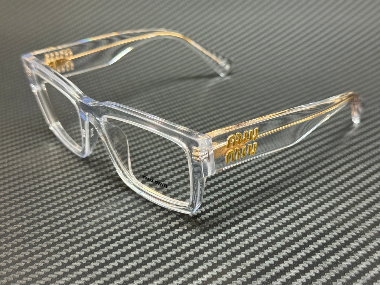 MIU MIU MU 02XV 2AZ1O1 Transparent Women's 54 mm Eyeglasses