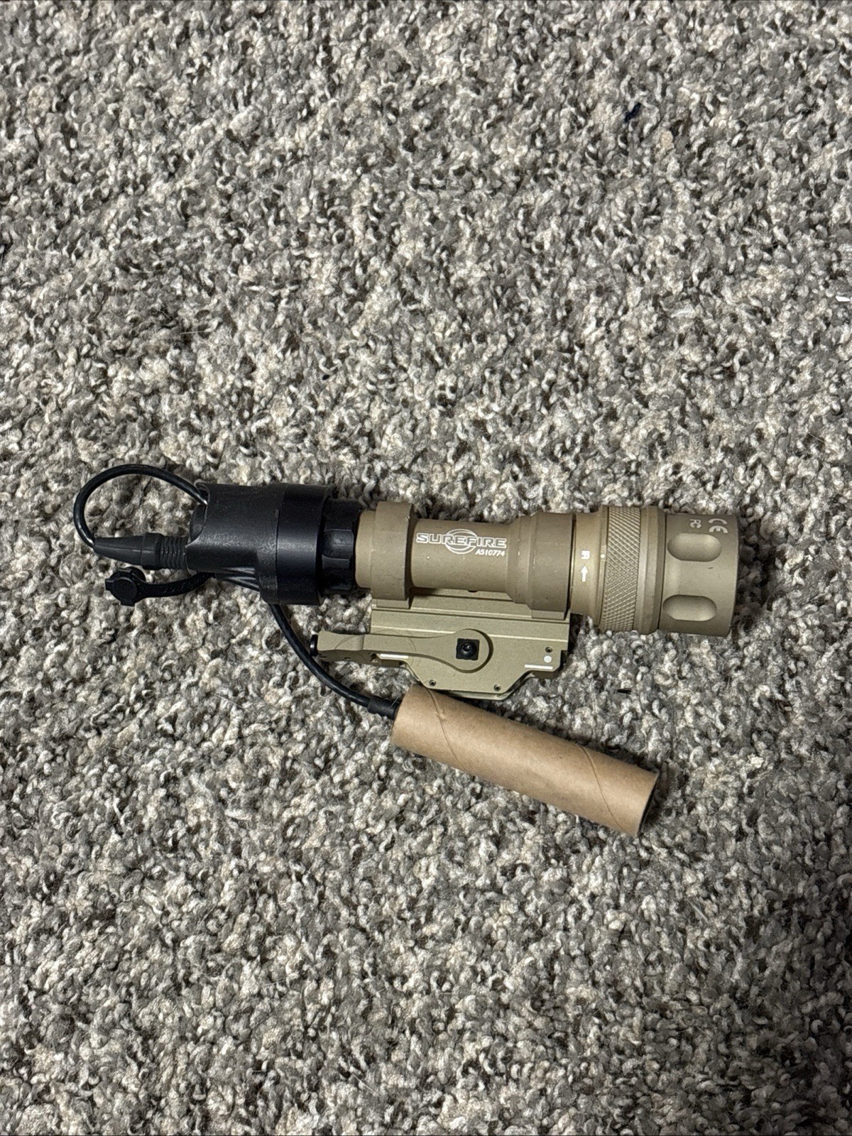 Surefire M952V-TN Tactical Flashlight with KM3 Dual Head IR And M93 Mount Surefire M952V-TN Tactical Flashlight with KM3 Dual Head IR And M93 Mount