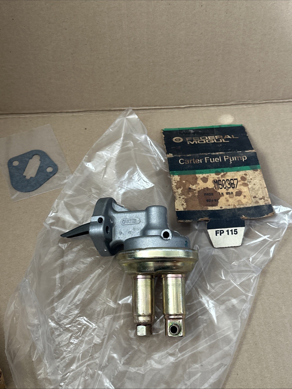 Federal Mogul Carter Fuel Pump M60387 - Made in USA Federal Mogul Carter Fuel Pump M60387 - Made in USA
