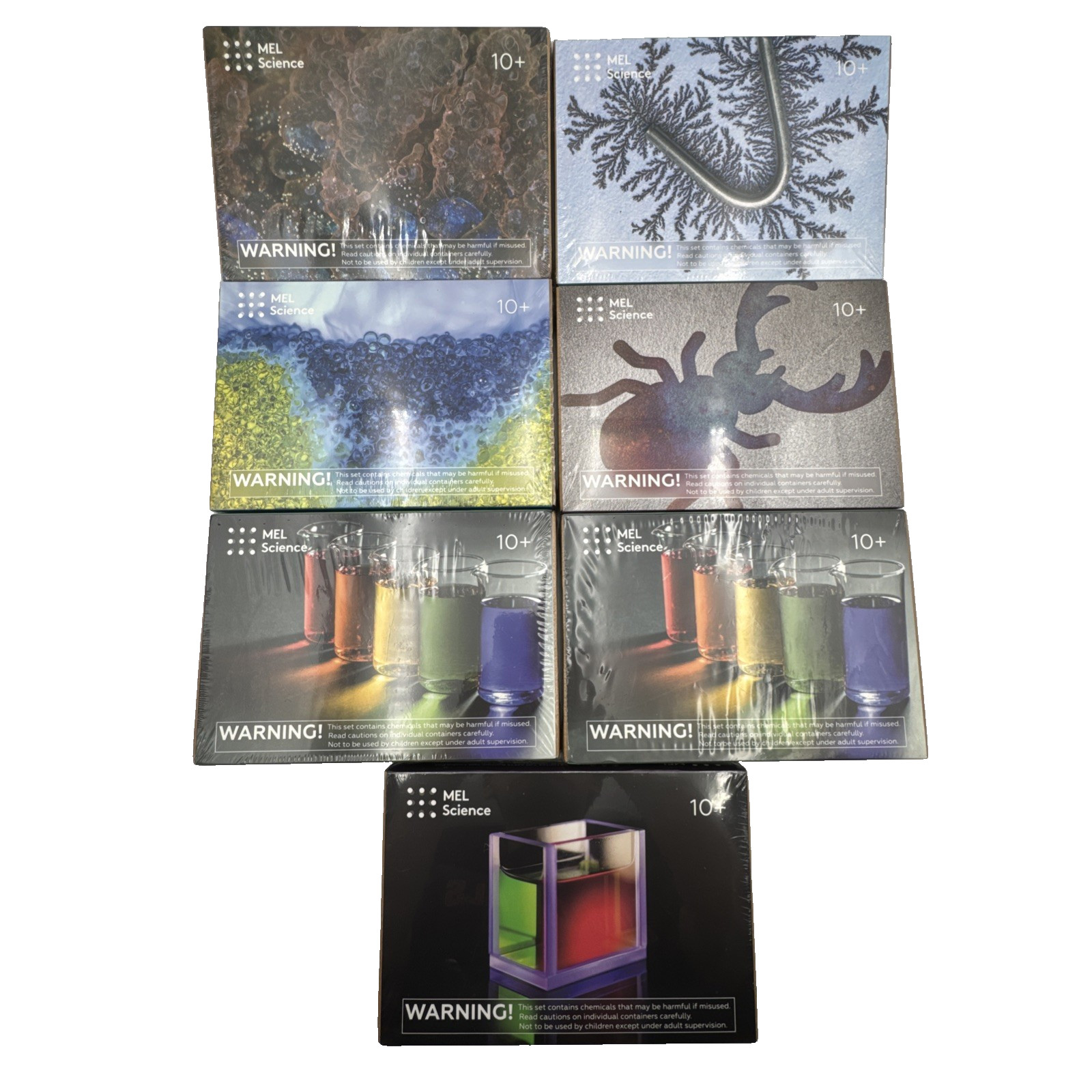Mel Chemistry Science Kits Lot of 7 Sealed Homeschool STEM Experiments Age 10+