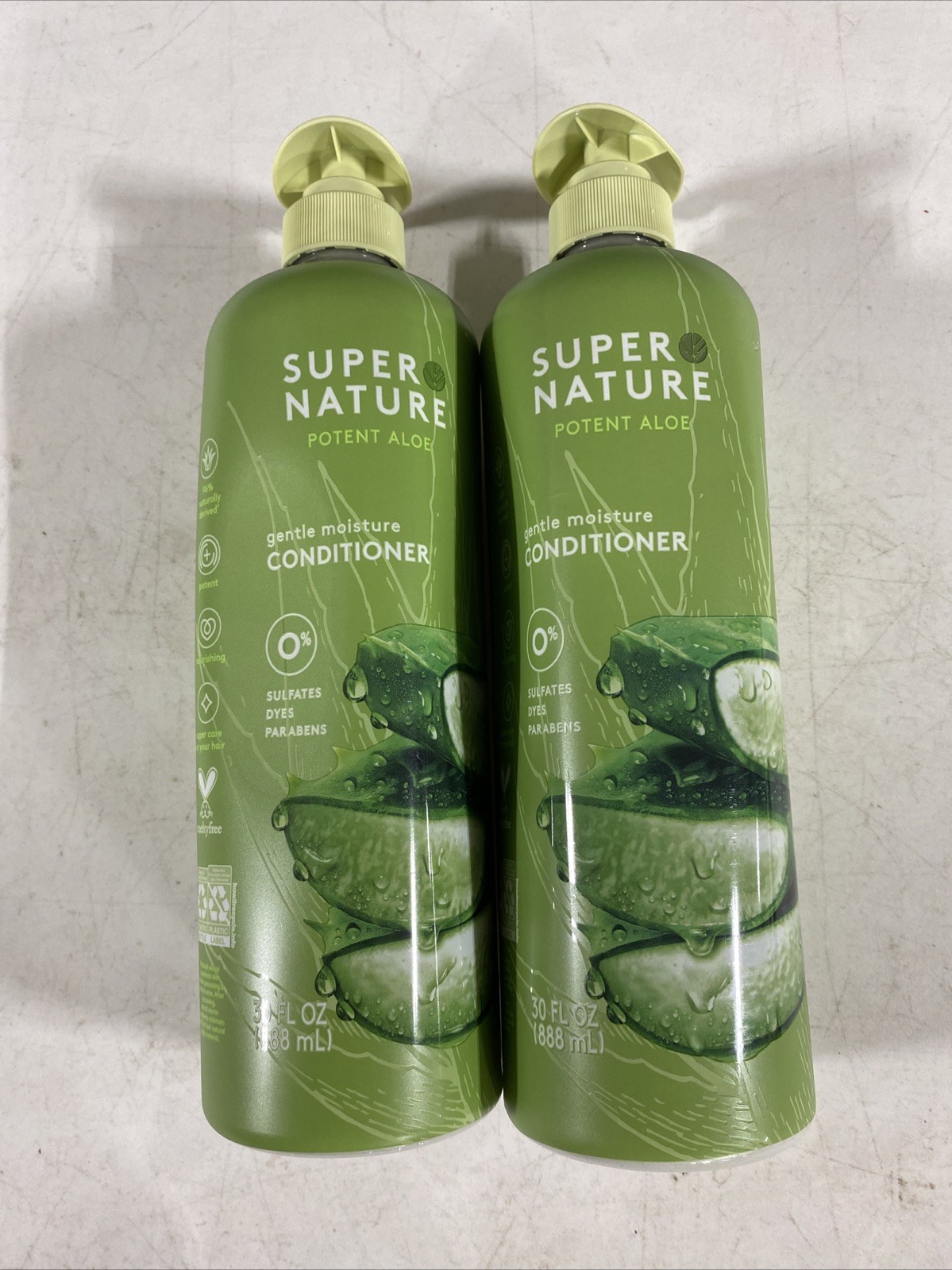 Super Nature Potent Aloe Conditioner Jumbo 30 FL OZ (2 Pack) Super Nature Potent Aloe Conditioner Jumbo 30 FL OZ (2 Pack)