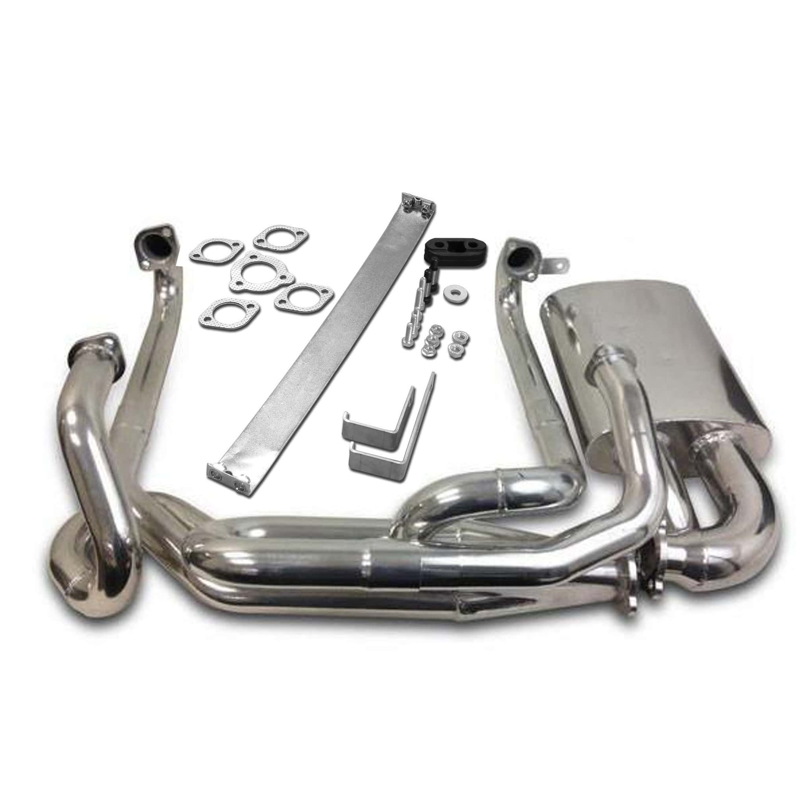 VW Complete Sidewinder Style Exhaust 1-1/2