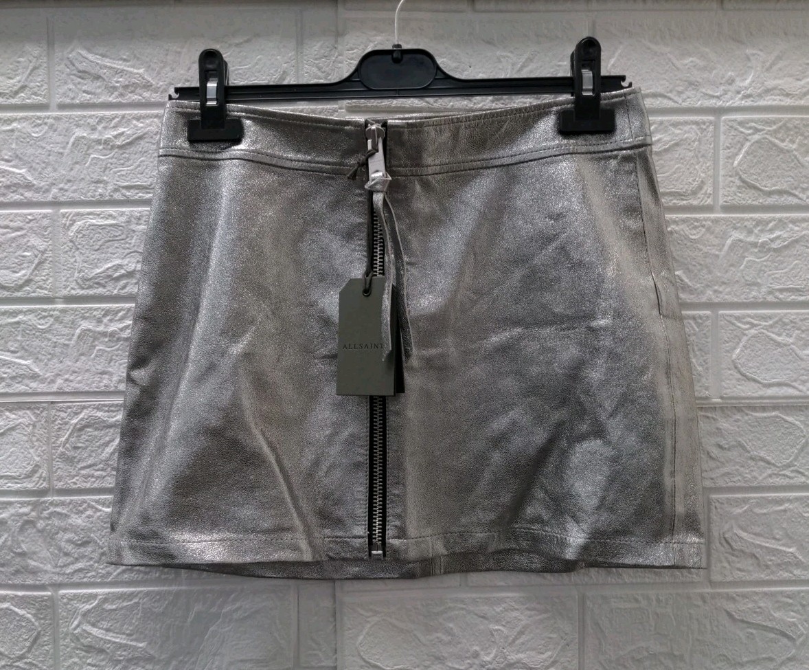 New AllSaints Cleo Denim Skirt Size 4 New AllSaints Cleo Denim Skirt Size 4
