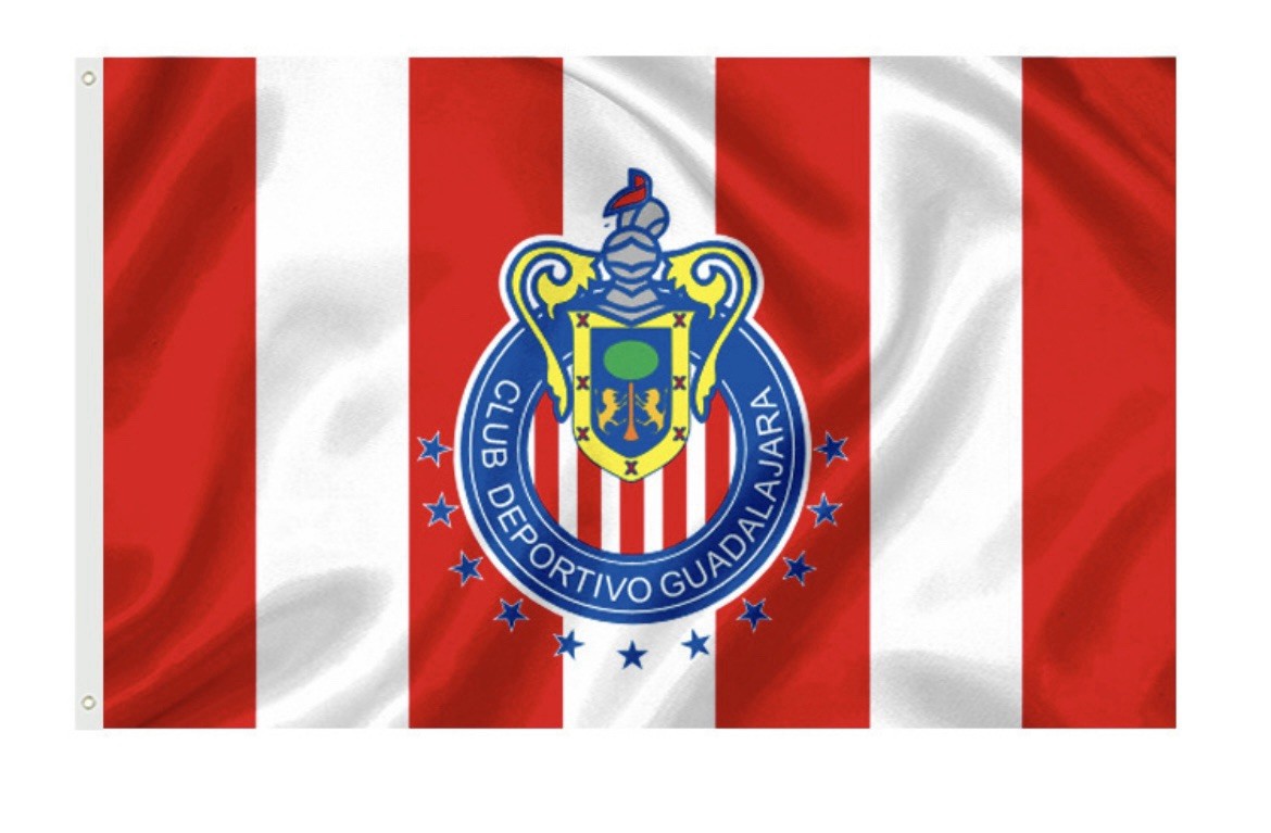 Chivas de Guadalajara 3x5 Flag Banner Futbol Soccer w/Grommets New Chivas de Guadalajara 3x5 Flag Banner Futbol Soccer w/Grommets New
