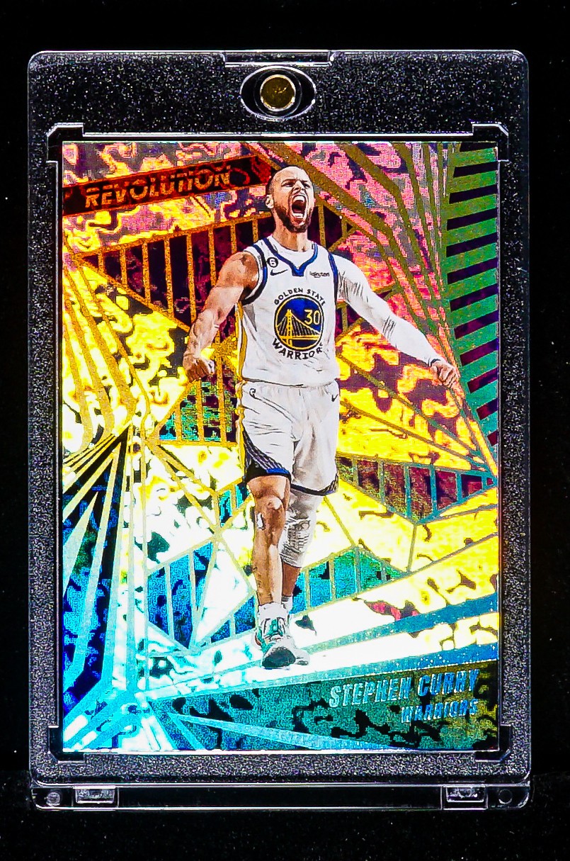 STEPHEN CURRY ELECTRIC MOJO SILVER CARD GOLD STATE WARRIORS