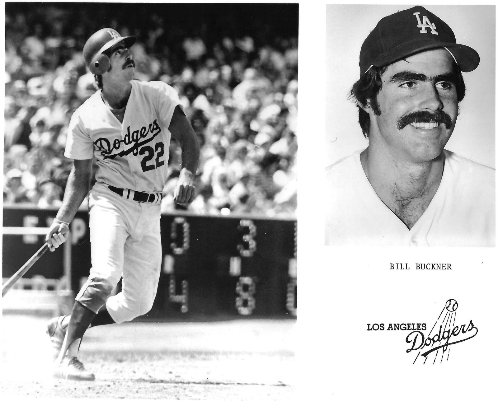 Original LA Dodgers 1974 Press Photo Set - Players & Managers incl. Tommy John