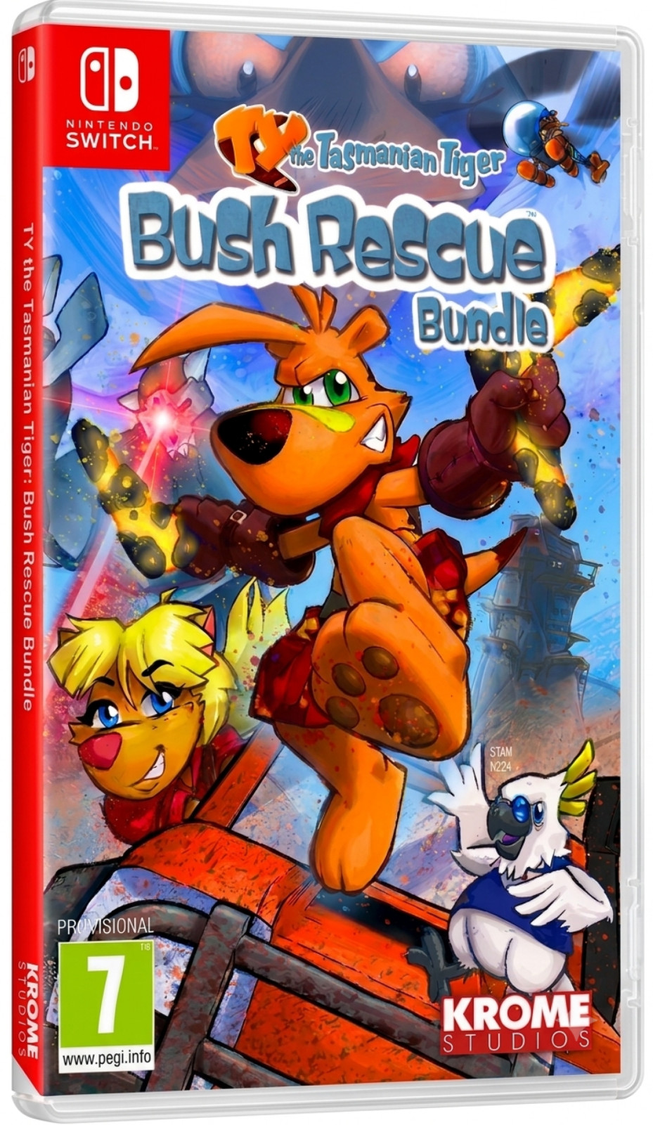 TY the Tasmanian Tiger Bush Rescue Bundle Nintendo Switch 3-in-1 Physical New TY the Tasmanian Tiger Bush Rescue Bundle Nintendo Switch 3-in-1 Physical New