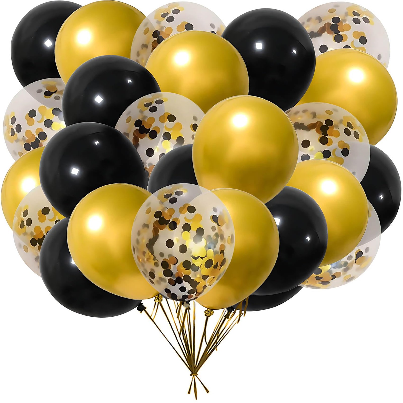 50Pcs Latex Helium Confetti Balloons Party Decorations Wedding Birthday Supplies