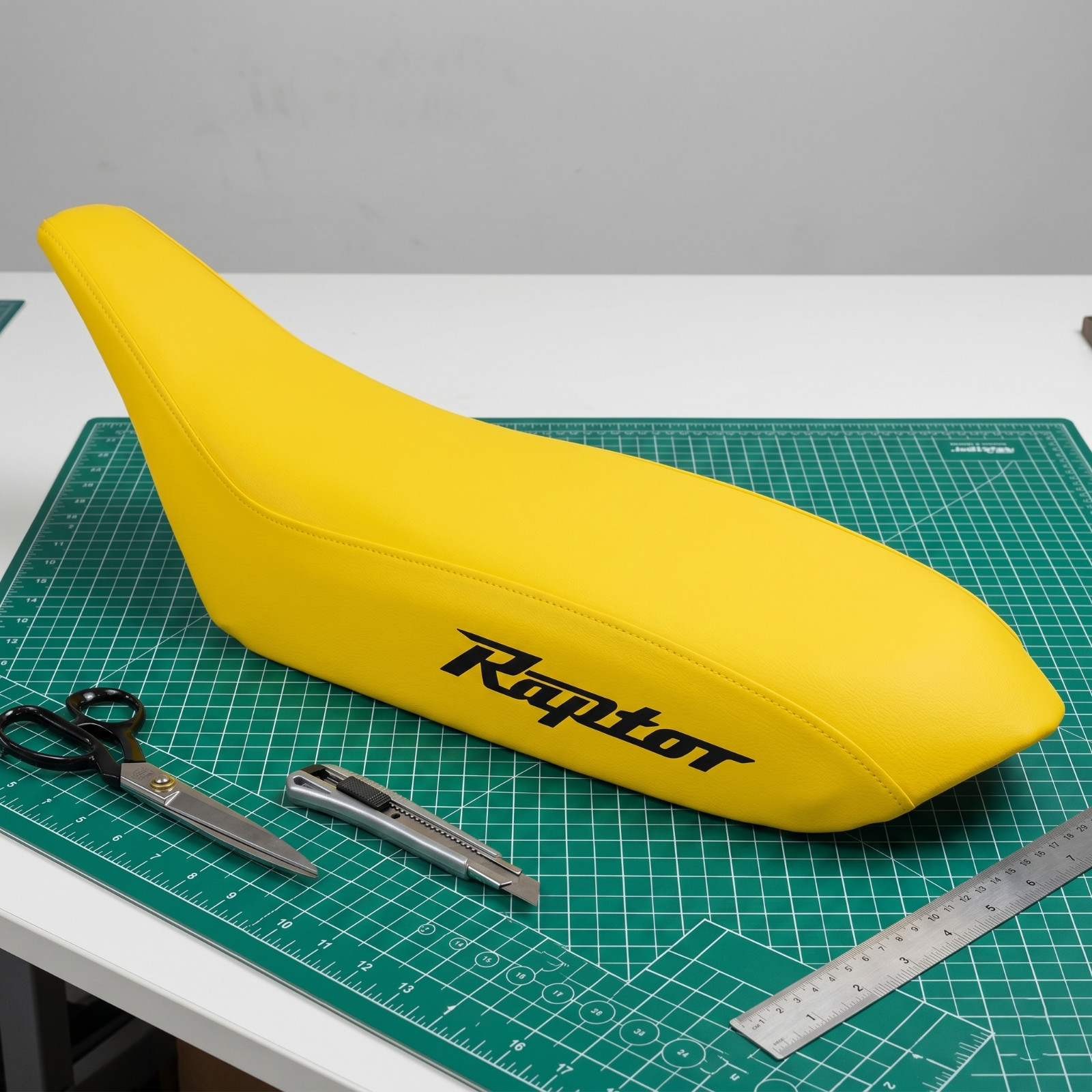 Yamaha Raptor 660 Raptor 660R 2001 To 2004 Models Yellow Vinyl Seat Cover