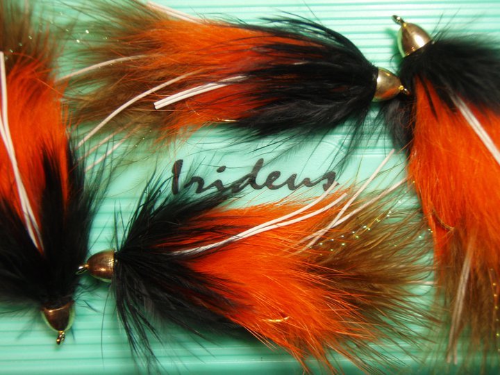 Irideus Custom Spice Cake Streamer Trout Flies Steelhead Fly Fishing Flies 