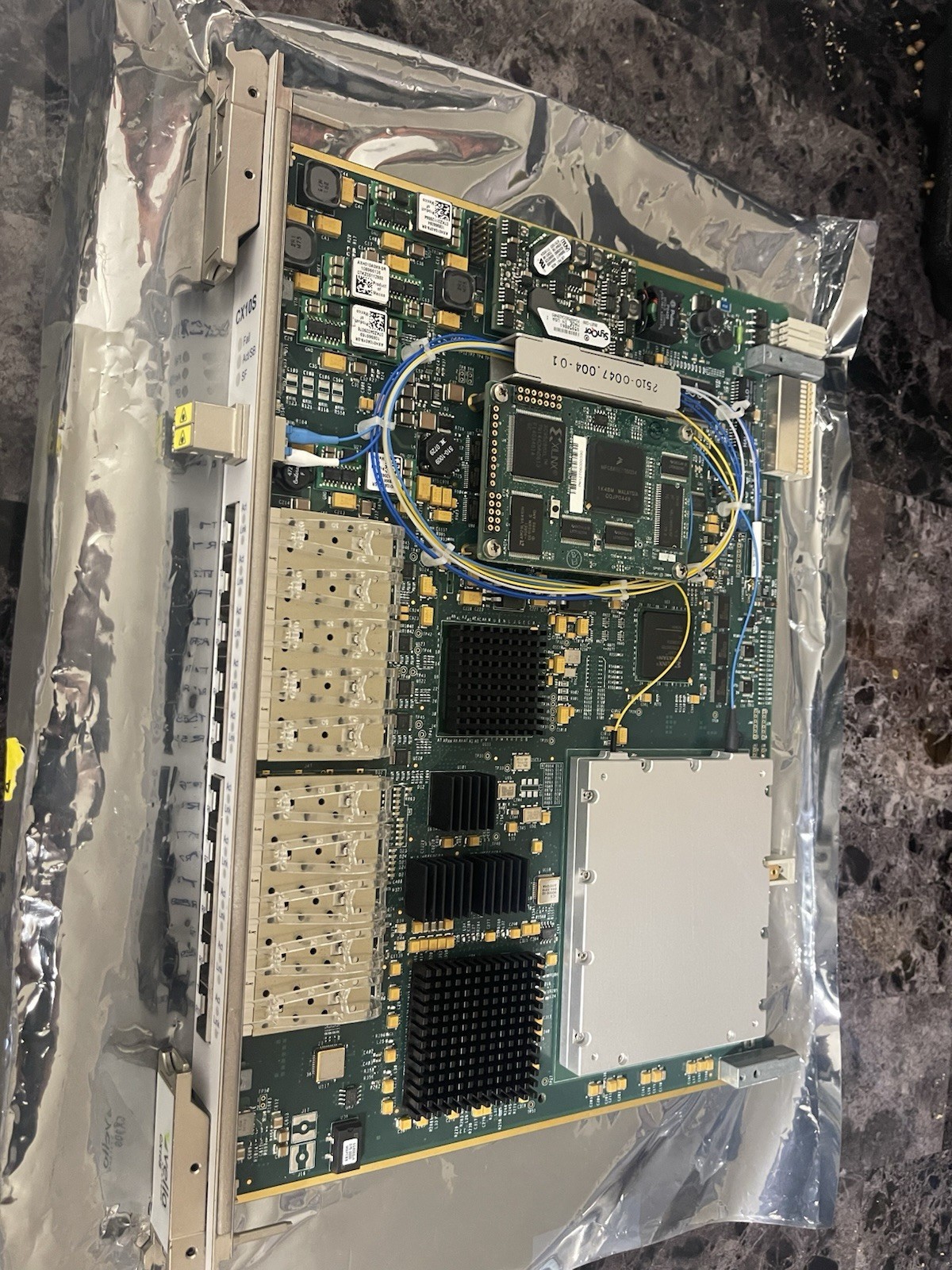 OpVista TR110 Optical Transport Board DWDM Telecom Line Card PCB Module OpVista TR110 Optical Transport Board DWDM Telecom Line Card PCB Module
