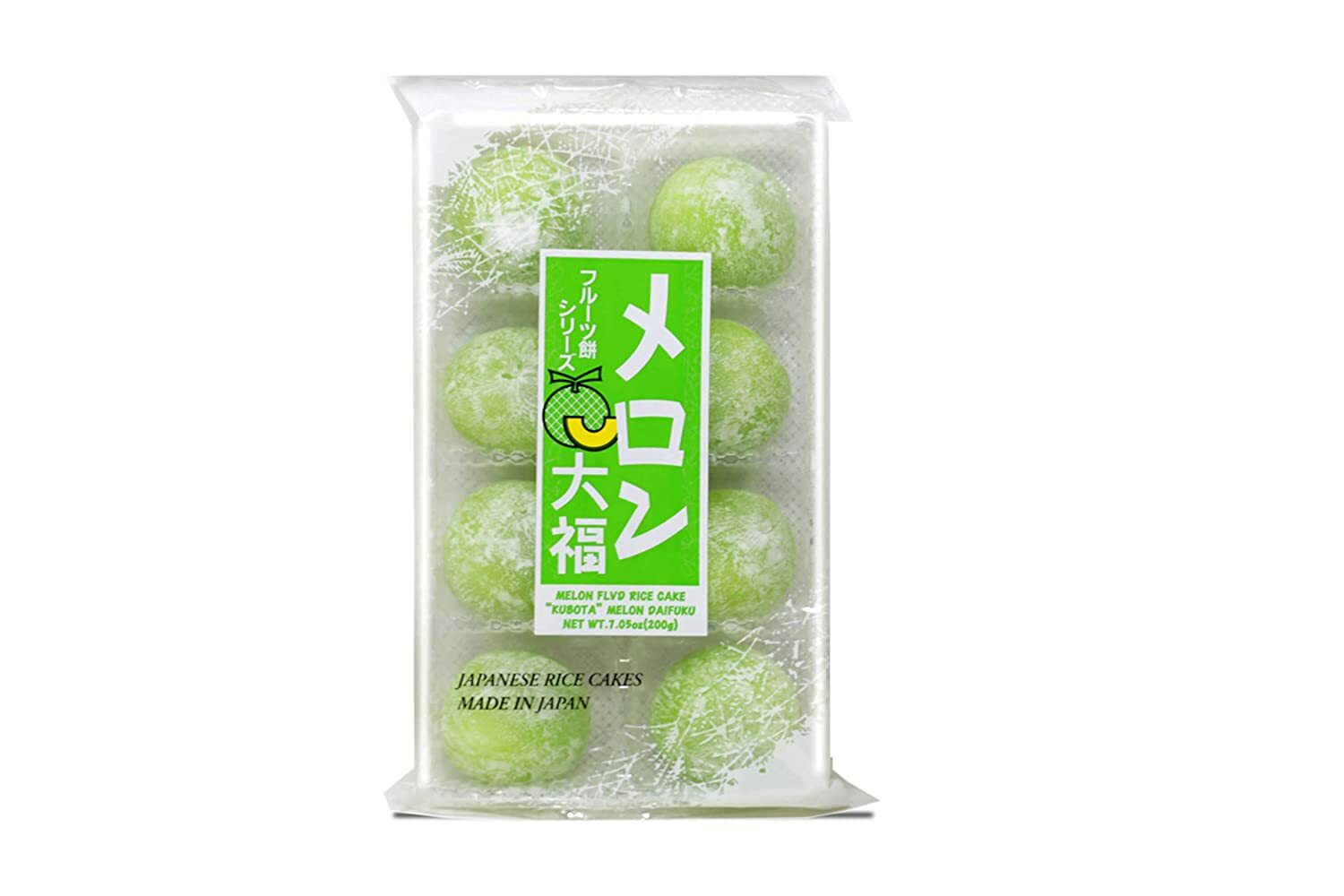 Kubota Japanese Mochi Fruits Daifuku (Rice Cake) Strawberry, Melon, Green Tea