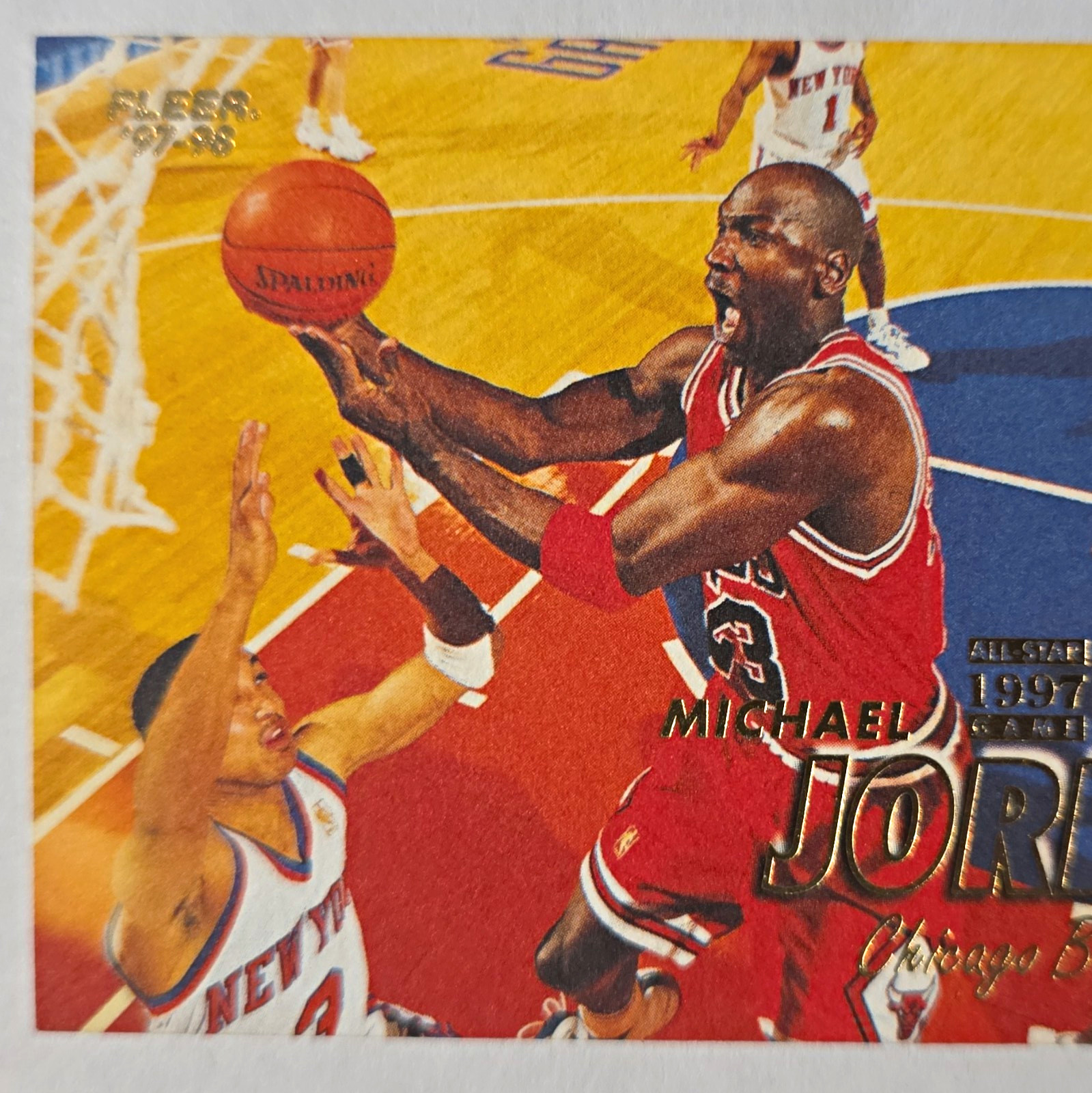 Fleer 1997-98 Michael Jordan Chicago Bulls Base Set #23 NBA Basketball Card Fleer 1997-98 Michael Jordan Chicago Bulls Base Set #23 NBA Basketball Card