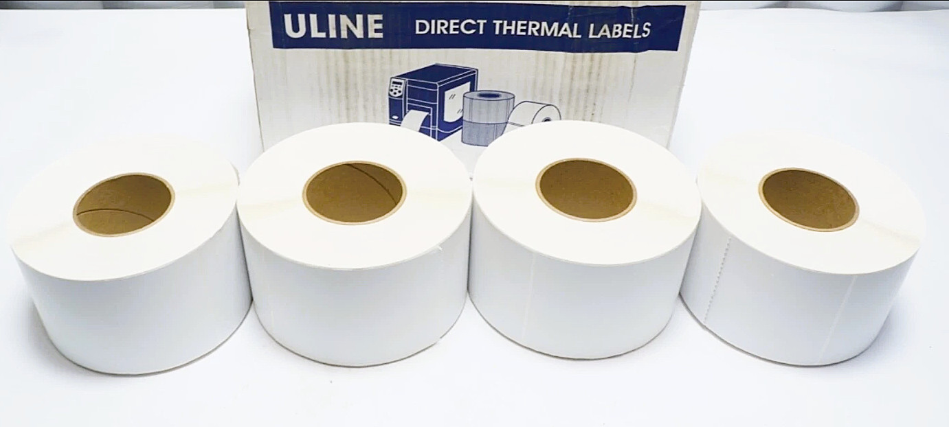 1 case of 4,000 ULine 4\ 1 case of 4,000 ULine 4\