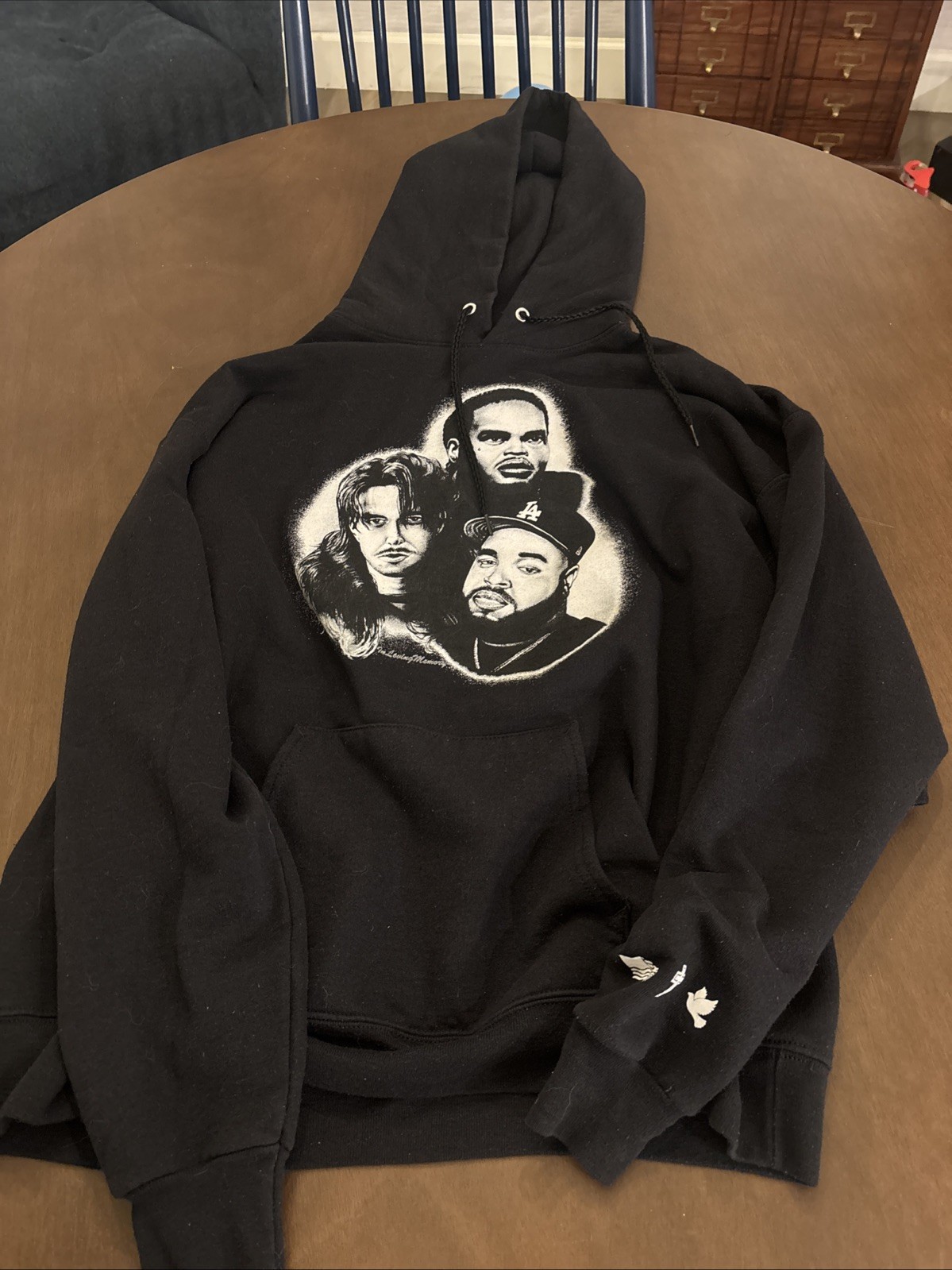 TEAM SESH HOODIE IN LOVING MEMORY TOUR BONES XAVIER WULF EDDY BAKER Size L TEAM SESH HOODIE IN LOVING MEMORY TOUR BONES XAVIER WULF EDDY BAKER Size L