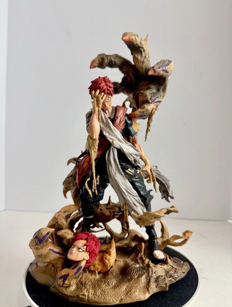Gaara Naruto GK Anime Figure with Double Head Sculpt, 30cm Height W/Box *NEW* Gaara Naruto GK Anime Figure with Double Head Sculpt, 30cm Height W/Box *NEW*