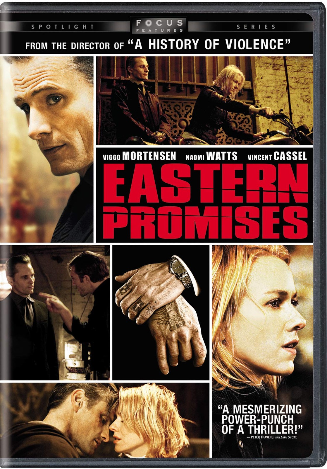 Eastern Promises (Widescreen Edition) (DVD) VG Disc + Cover Art - NO CASE