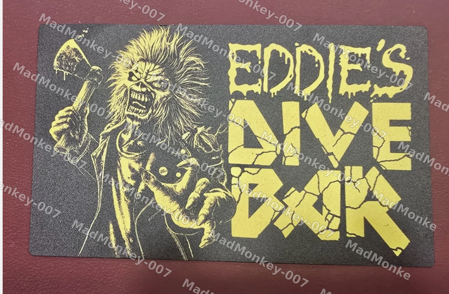  Iron Maiden Eddie\'s Dive Bar Sticker 