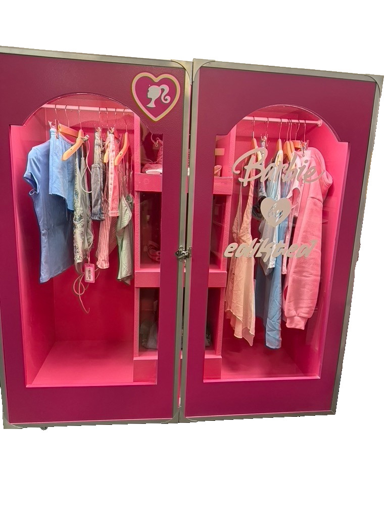 Custom Barbie Display Closet / Wardrobe Cabinet – Local Pickup Only