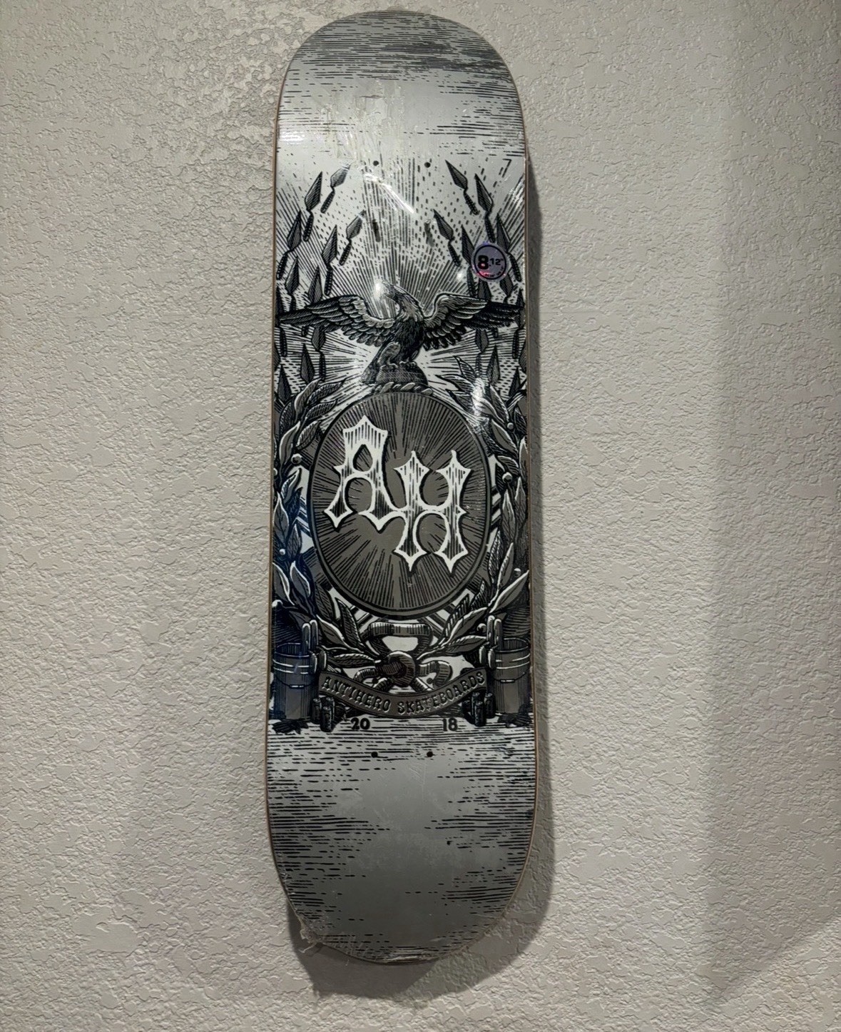 2018 Anti Hero Unreleased Team Skateboard. Brand New. 8.12W/31.38L/14WB 2018 Anti Hero Unreleased Team Skateboard. Brand New. 8.12W/31.38L/14WB