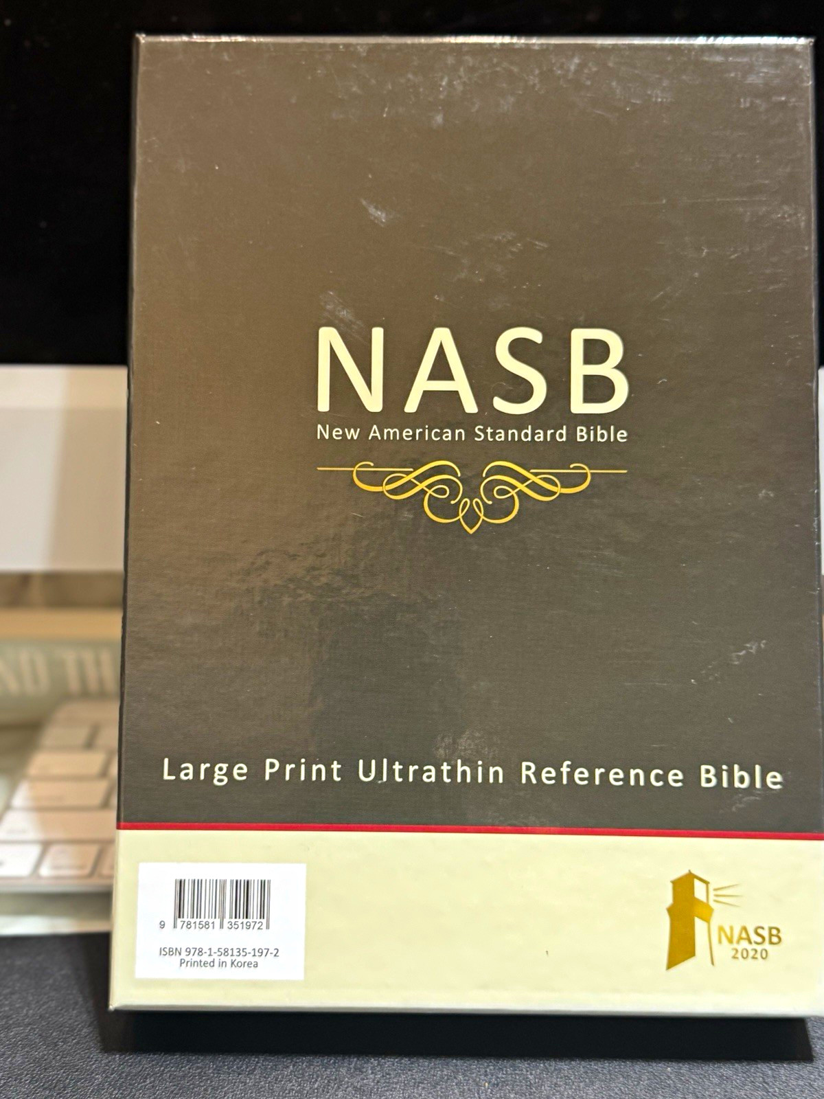 The Lockman Foundation NASB 2020 Large Print Ultrathin Reference Bible Brown