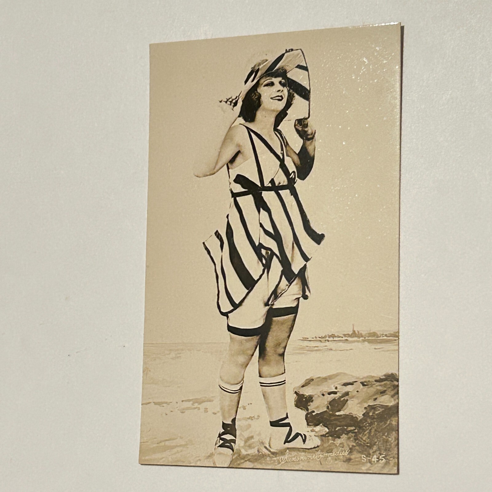 Vtg 1920s Glamour Girl Sunshine Comedies Bathing Beauty Flapper Postcard RPPC Vtg 1920s Glamour Girl Sunshine Comedies Bathing Beauty Flapper Postcard RPPC