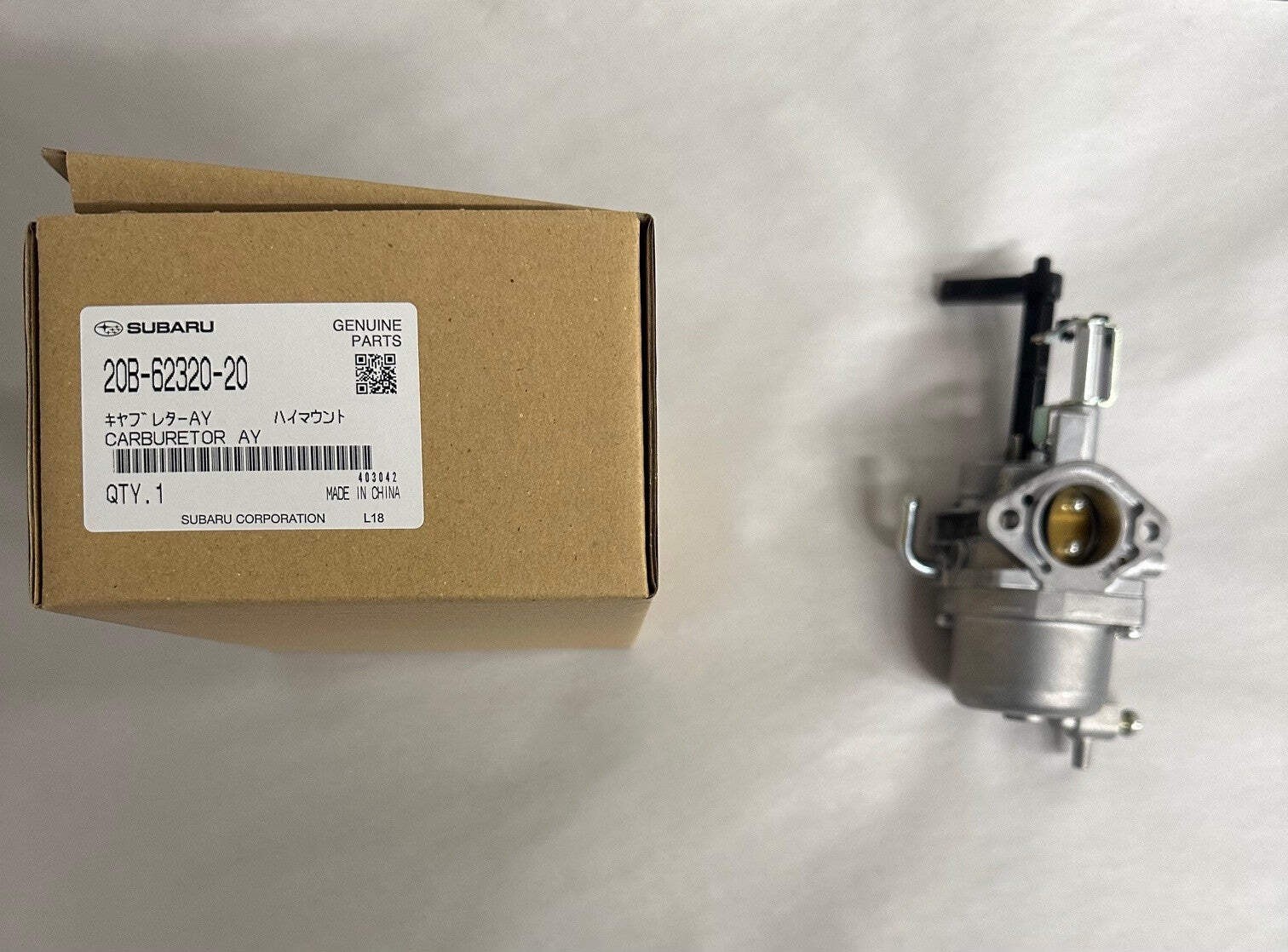 Robin Subaru Carburetor OEM 20B-62320-20 Fits Specific EX40 Engines