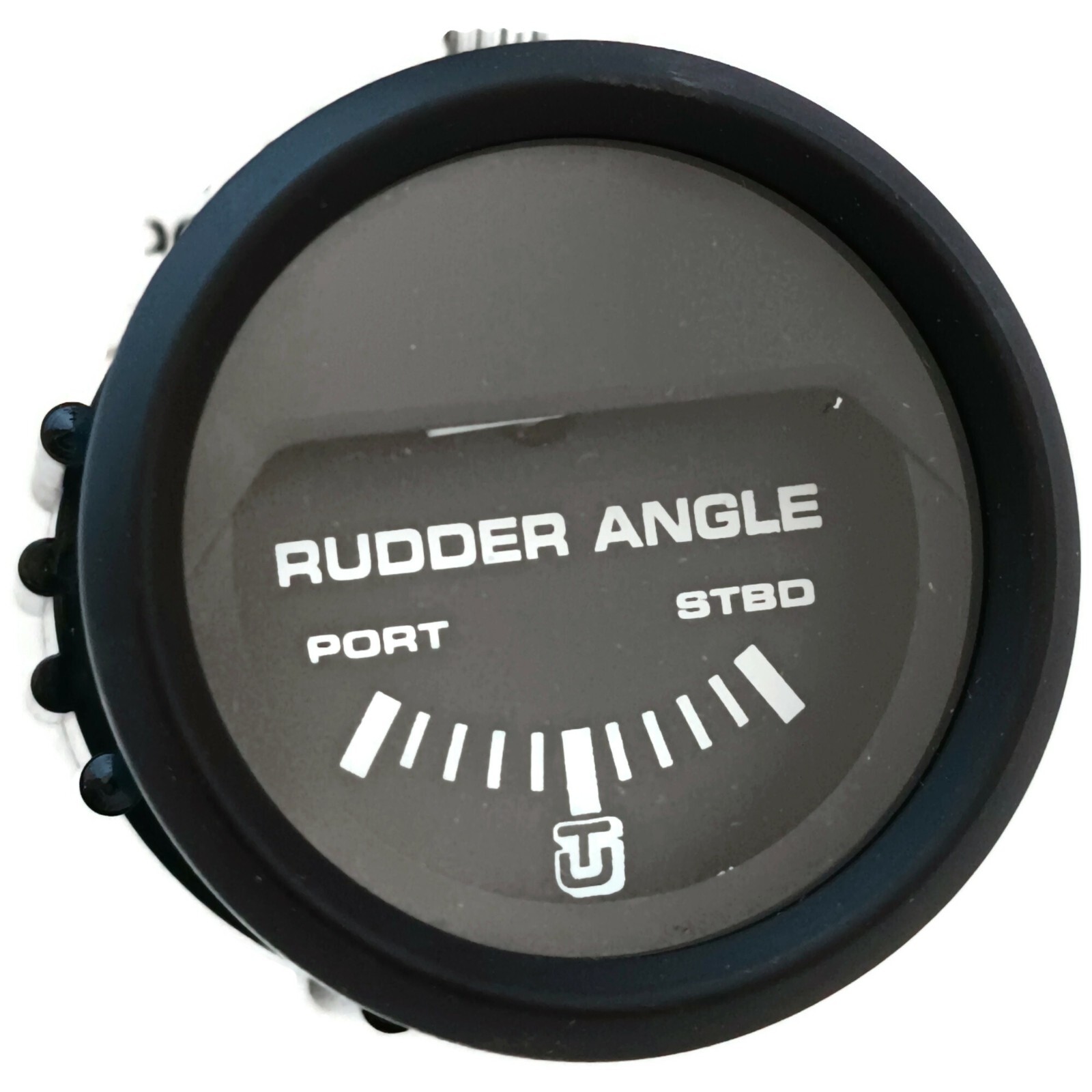 NEW OEM Ultraflex Uflex Boat Rudder Position Indicator Gauge Beige Black 60699U NEW OEM Ultraflex Uflex Boat Rudder Position Indicator Gauge Beige Black 60699U