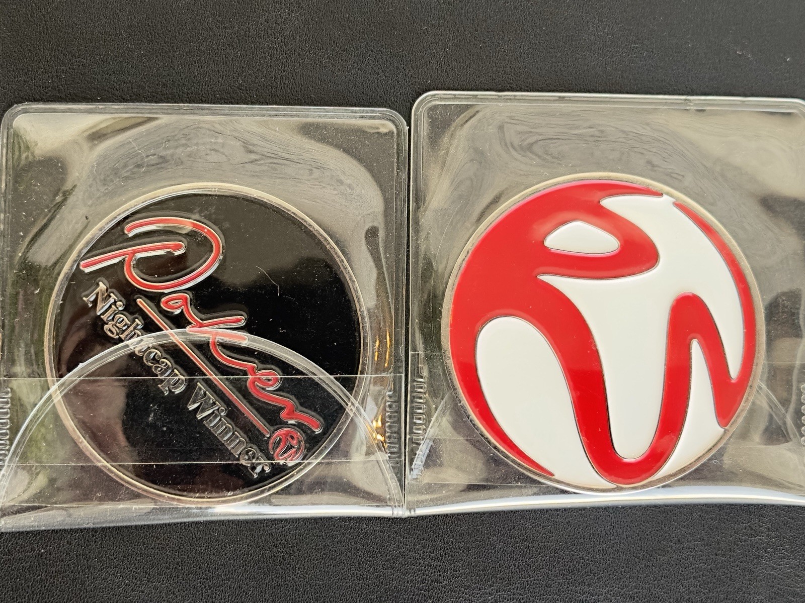 Resorts World Las Vegas Casino Winner Coin Button Souvenir Card Protector Poker