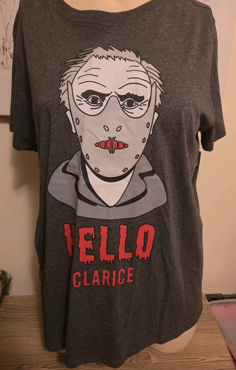 Torrid Tee Shirt Silence Of Lambs Hello Clarice Hannibal Halloween Plus 2 18 20