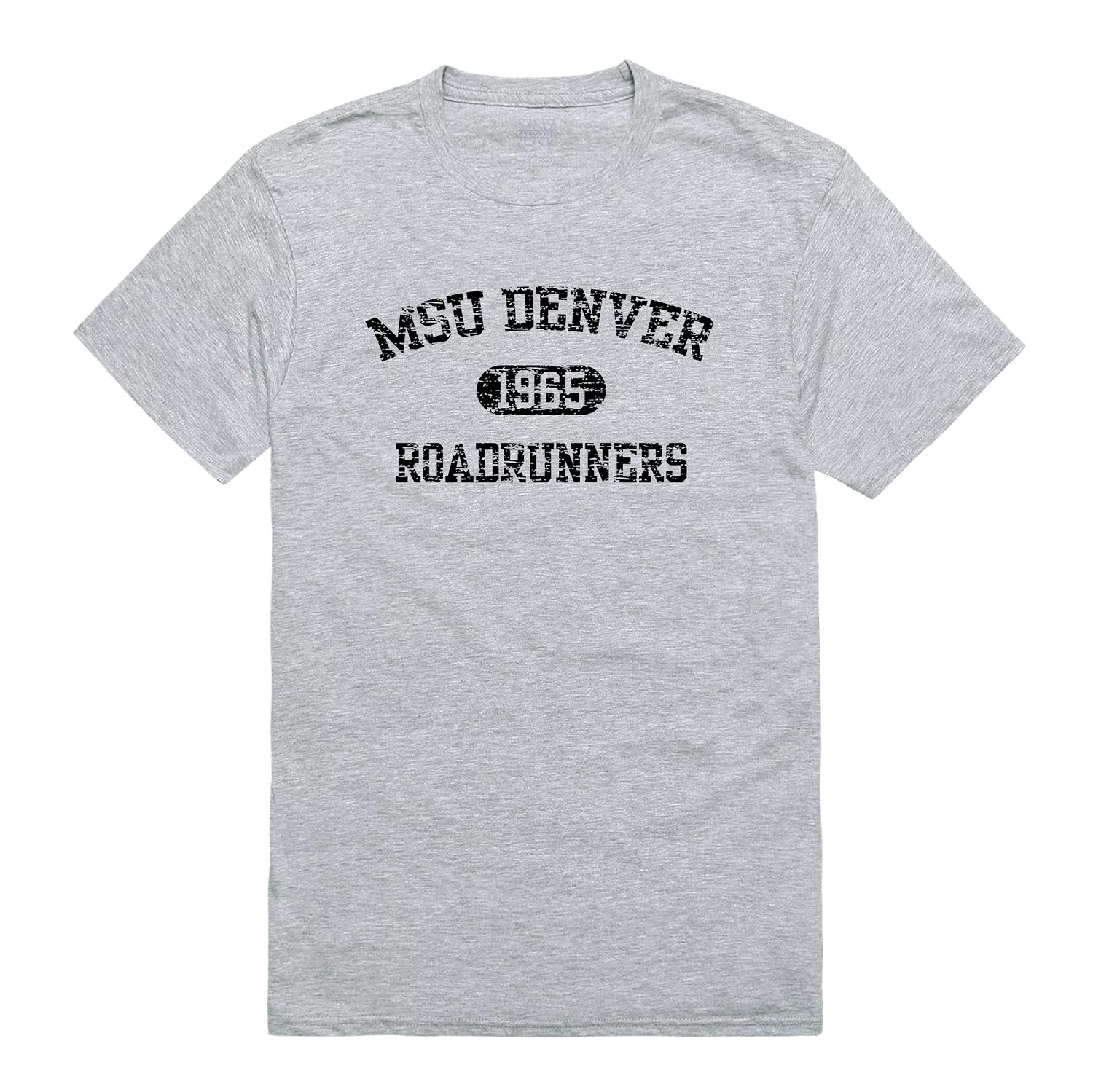 Metropolitan State University of Denver Roadrunners Distressed Arch College Tee