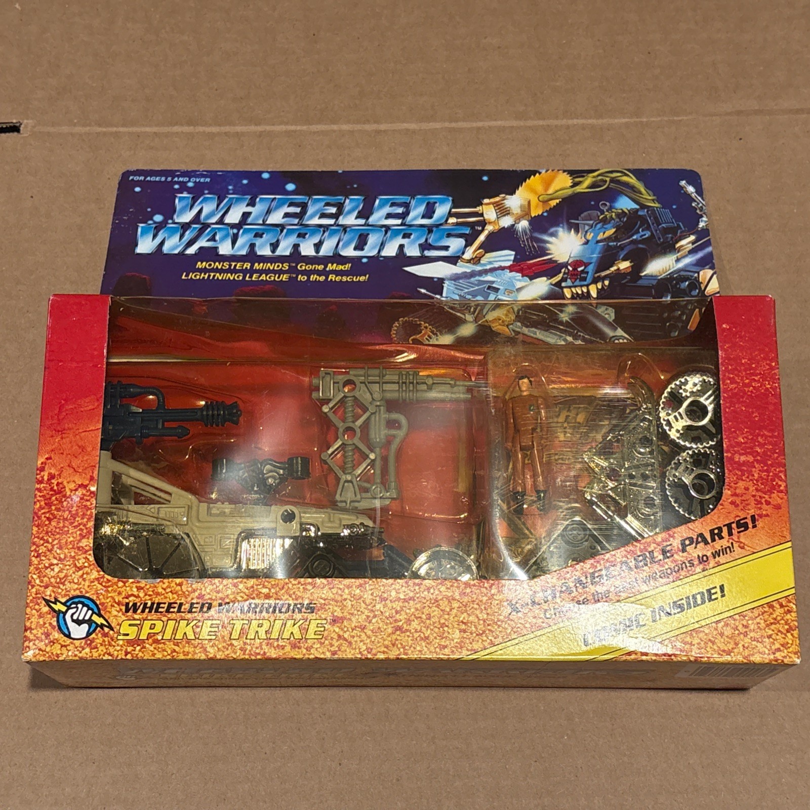 Spike Trike Jayce and the Wheeled Warriors Toy 1985 Mattel Factory Sealed Misb Spike Trike Jayce and the Wheeled Warriors Toy 1985 Mattel Factory Sealed Misb