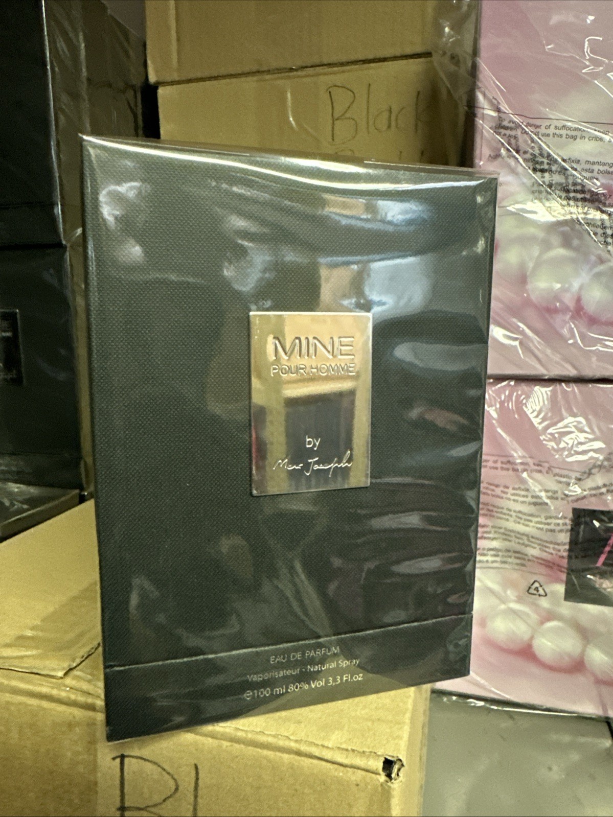 MINE Pour Homme By Marc Joseph Parfum 3.4/3.3 oz. Edp Spray For Men New In Box MINE Pour Homme By Marc Joseph Parfum 3.4/3.3 oz. Edp Spray For Men New In Box