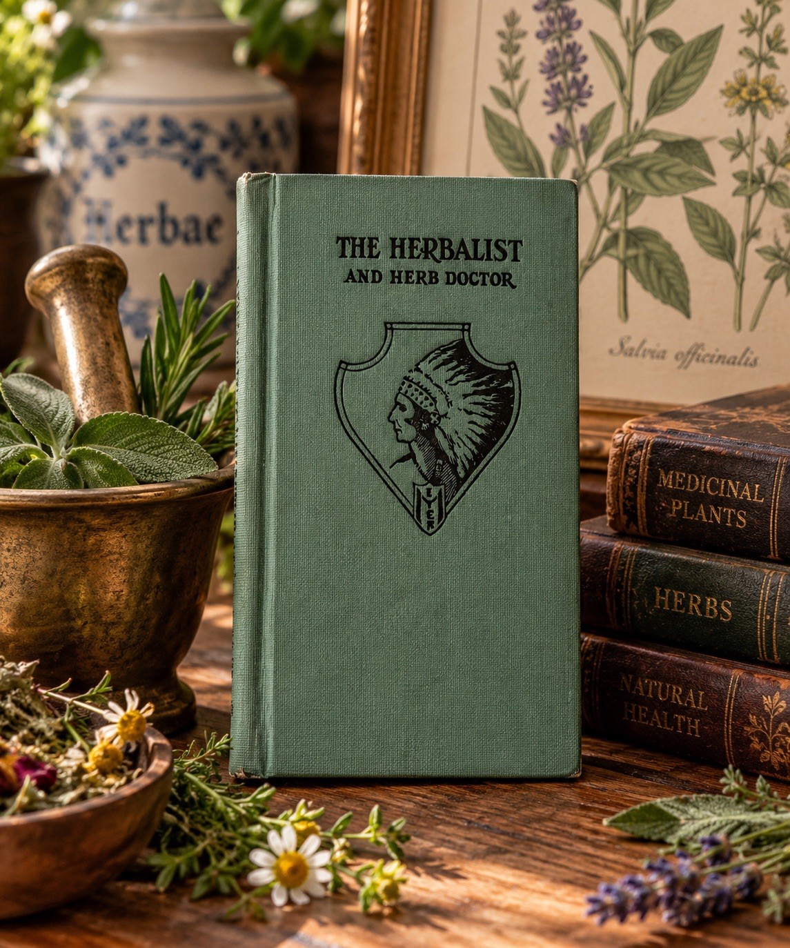 1918 First Edition The Herbalist and Herb Doctor Joseph E Meyer Botanical Book