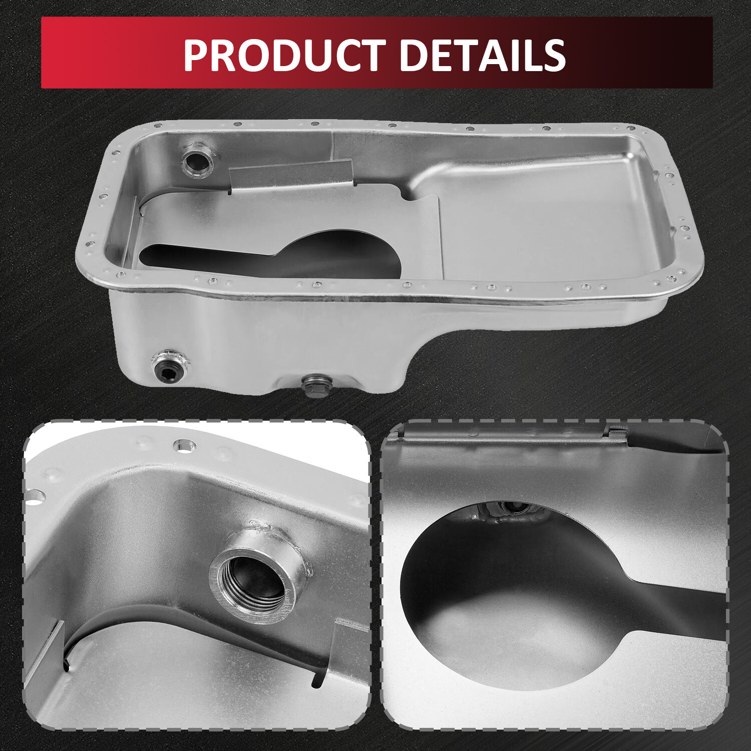 4 qt Oil Pan for Acura Integra & Honda B Series B16 B18C B18B Civic (20911) 4 qt Oil Pan for Acura Integra & Honda B Series B16 B18C B18B Civic (20911)