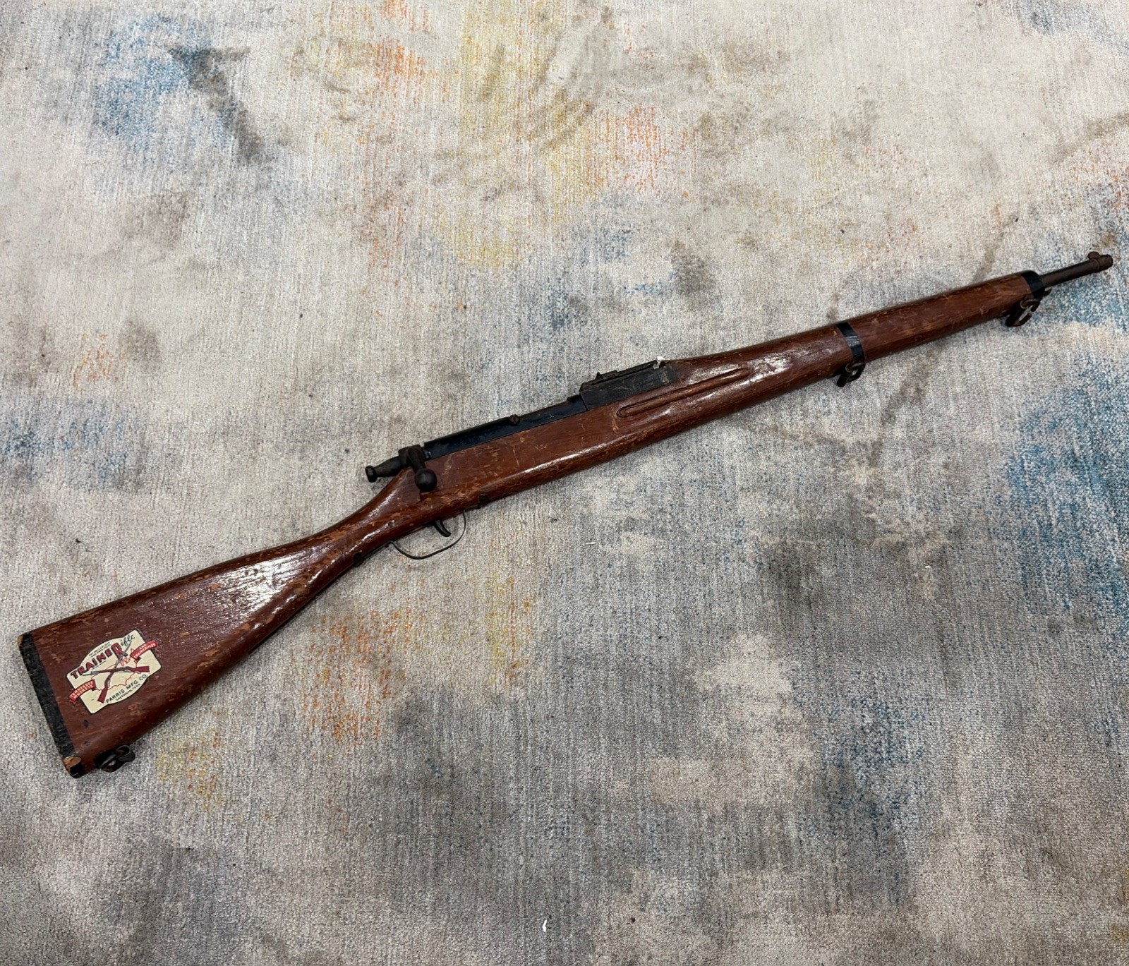 Original Vintage Kadet Toy Training Drill Rifle Parris Mfg Co Savannah Tenn Rare Original Vintage Kadet Toy Training Drill Rifle Parris Mfg Co Savannah Tenn Rare