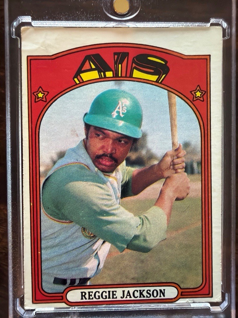 1972 Topps Reggie Jackson #435