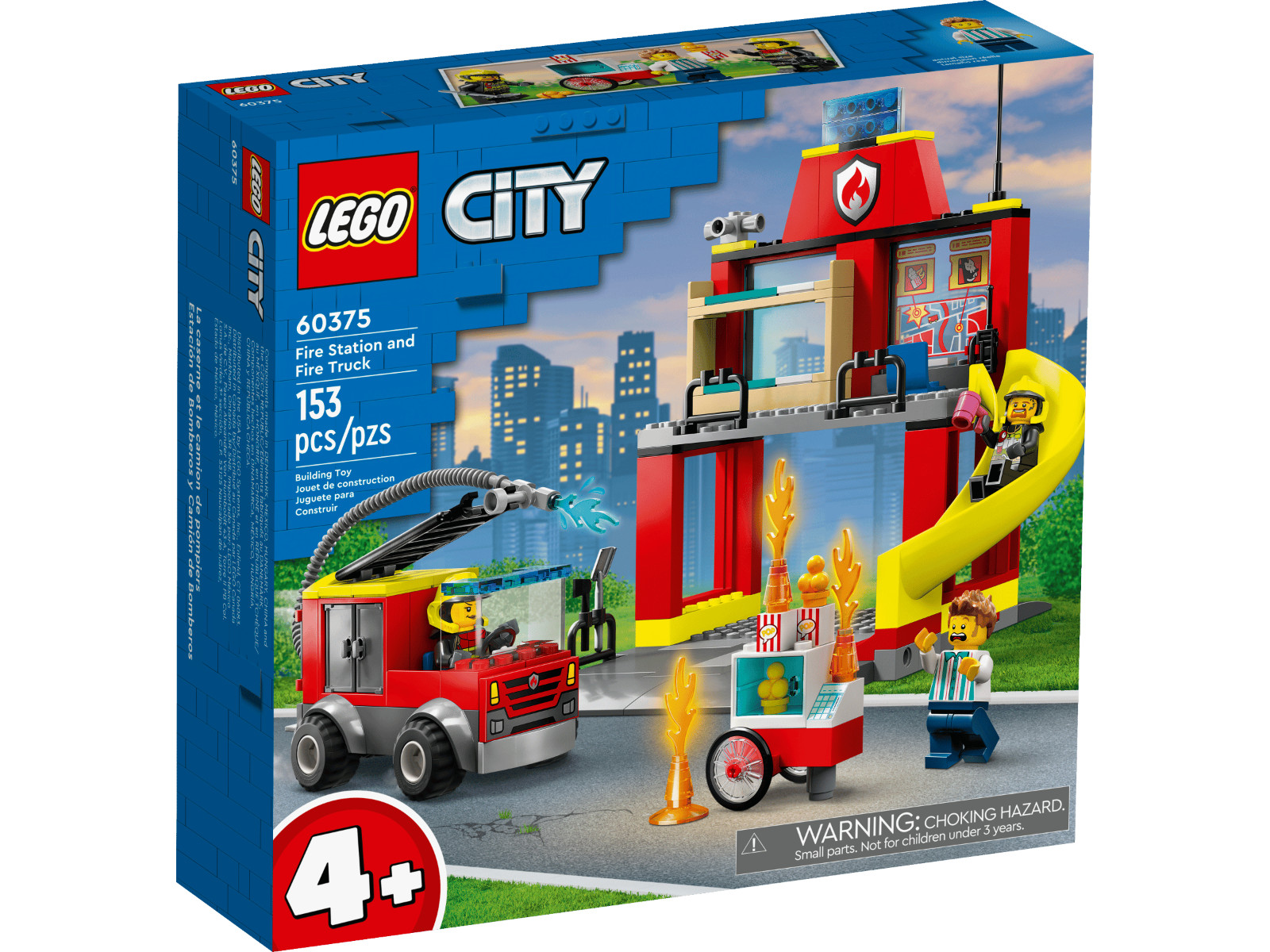Lego (60375) City: Fire Station and Fire Truck Brand New Factory Sealed Retired Lego (60375) City: Fire Station and Fire Truck Brand New Factory Sealed Retired