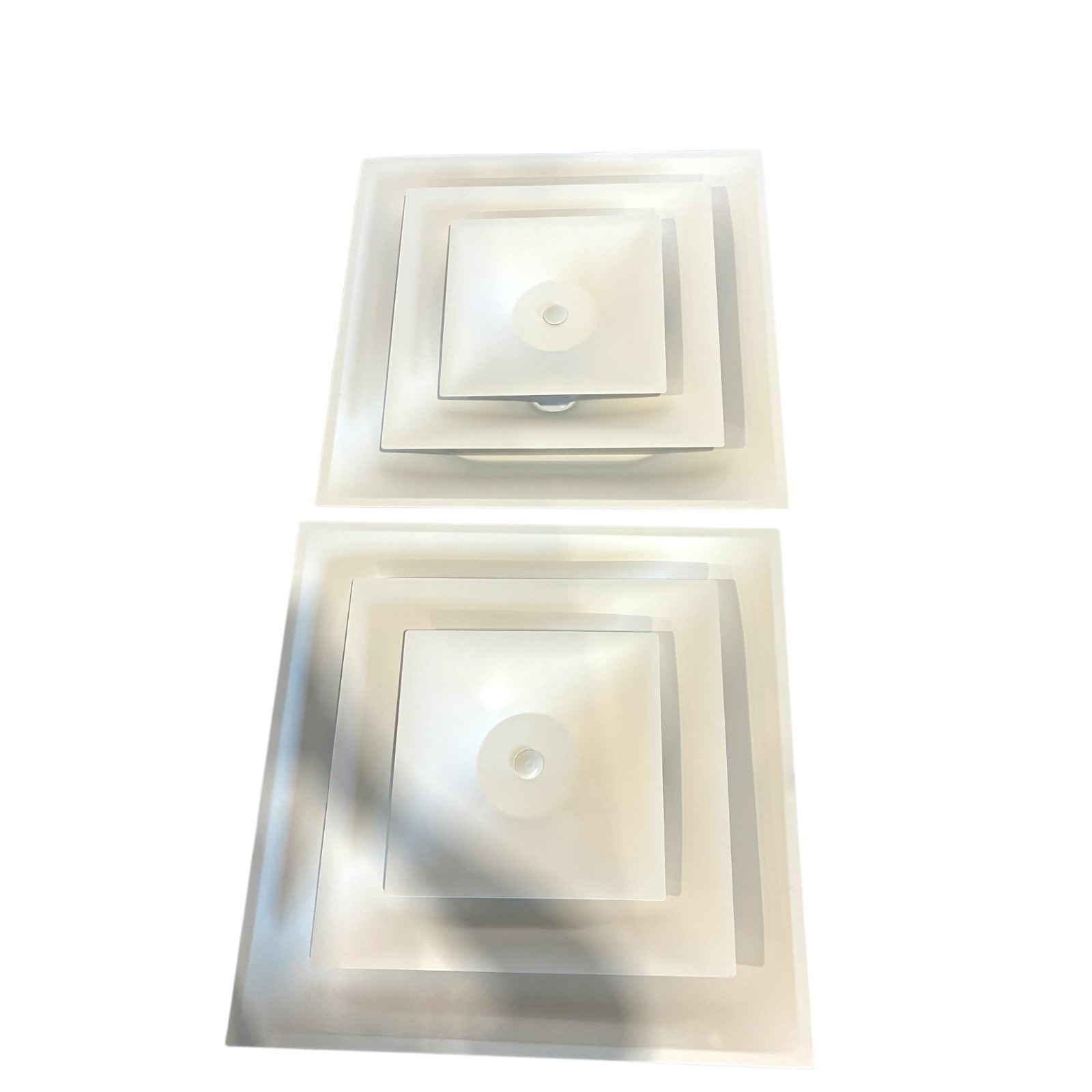 Titus TMS3W 12R Square Ceiling Supply Diffuser 24 x 24 in 12 in Duct Pack of 2