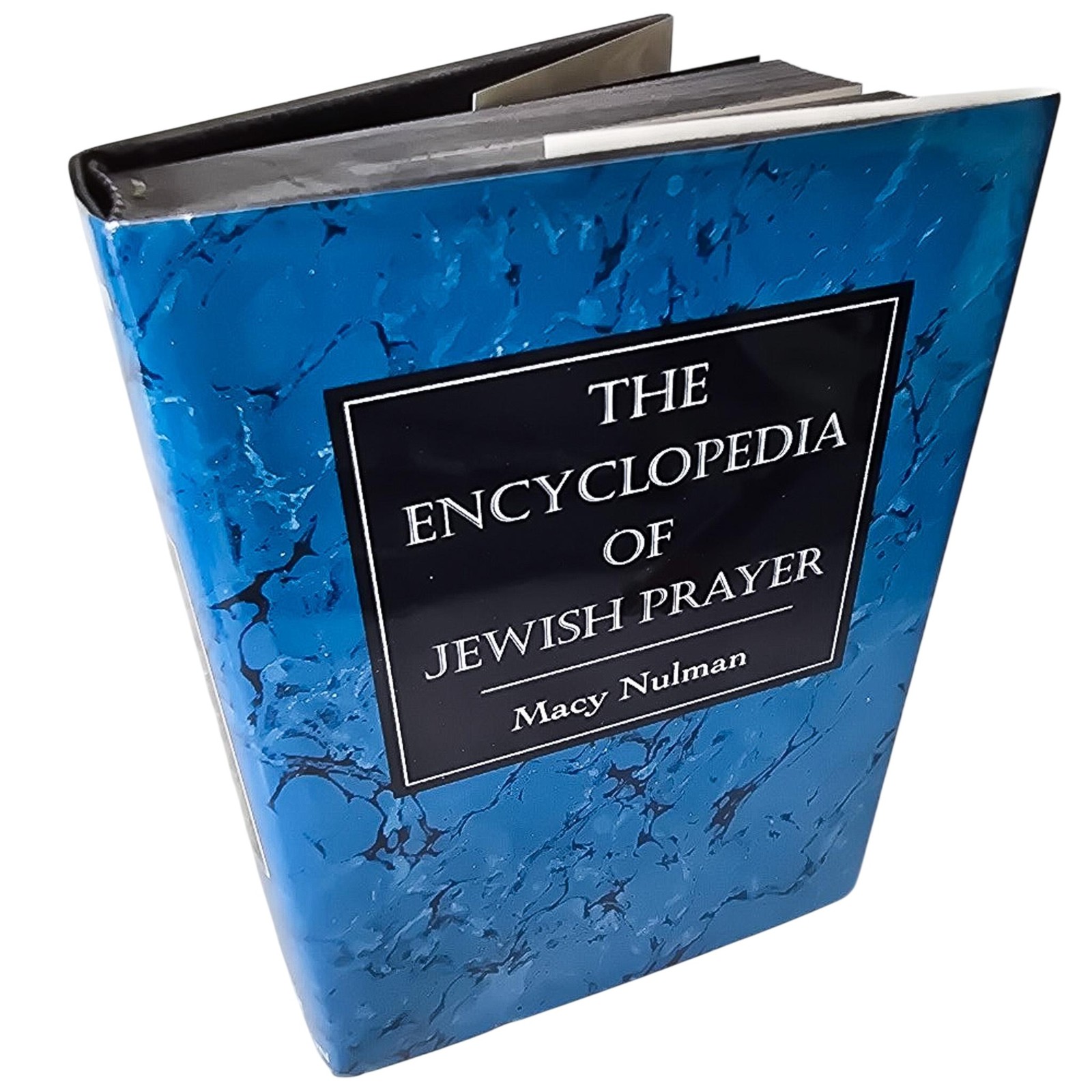 The Encyclopedia Of Jewish Prayer Macy Nulman HC Blue DJ Jason Aronson 1993 Vtg