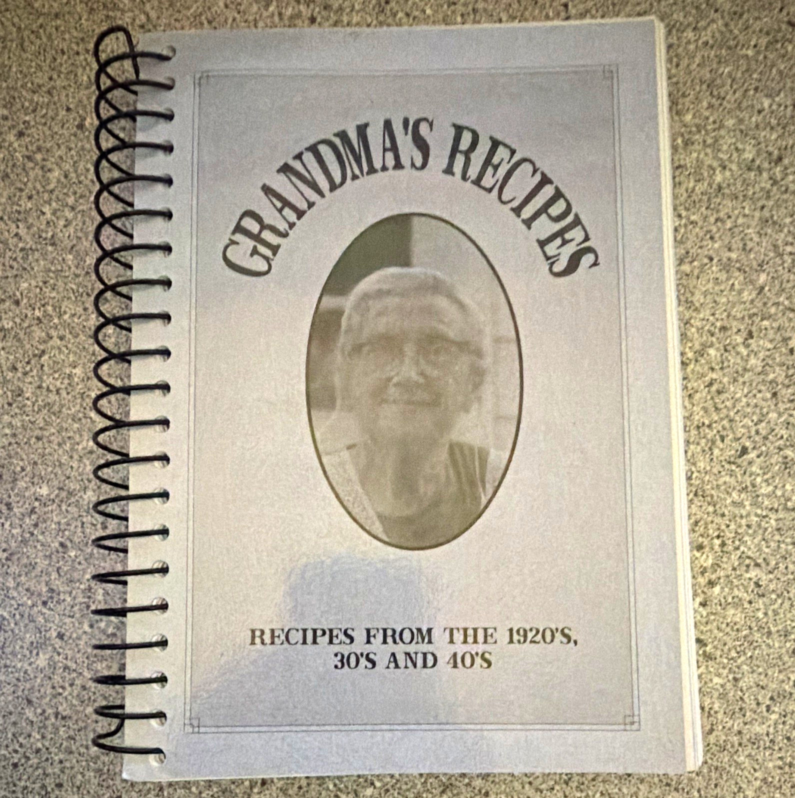 Grandma Horst Grandma\'s Recipes Spiral-Bound Cookbook Cooking & Recipe Book