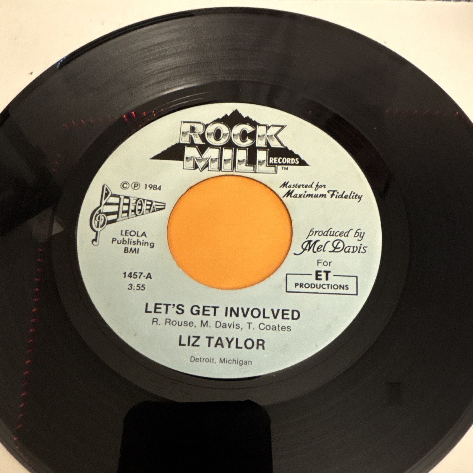 BOOGIE FUNK Liz Taylor Let\'s Get Involved 7\ BOOGIE FUNK Liz Taylor Let\'s Get Involved 7\