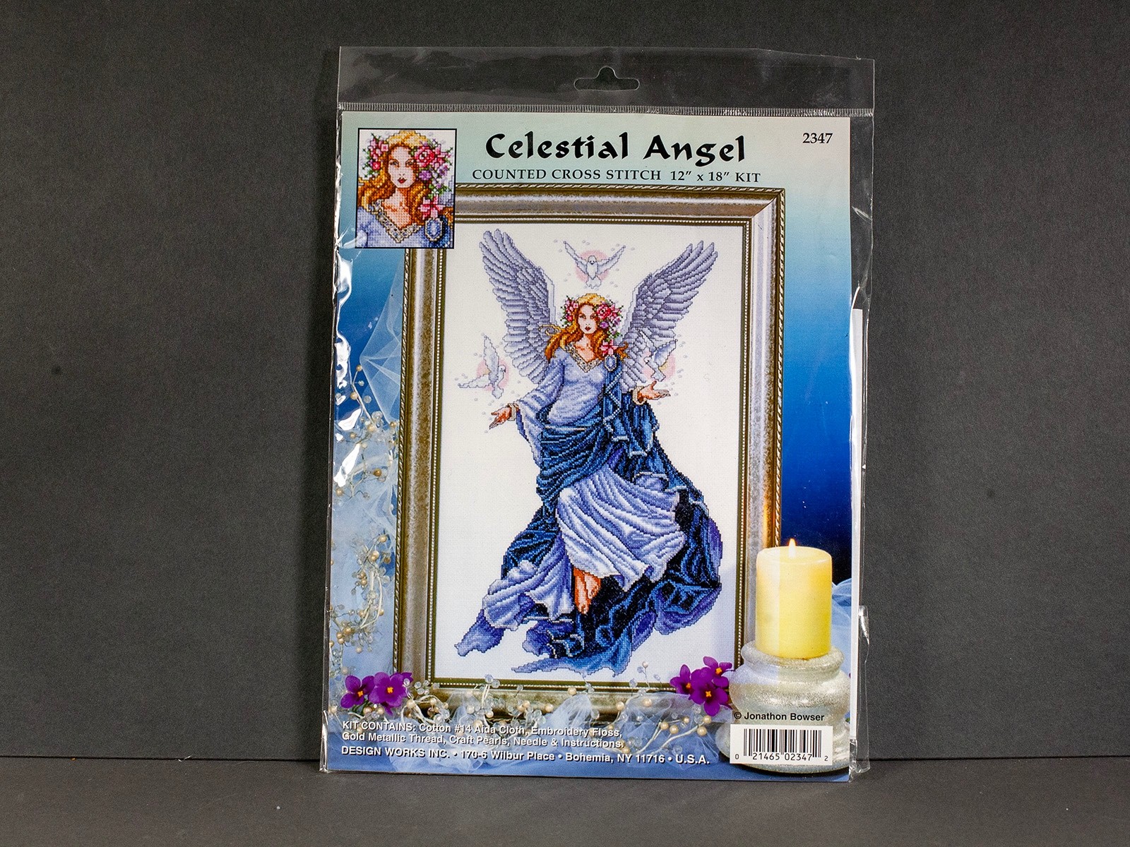 Vintage Design Works - Celestial Angel, Cross Stitch Kit, 2347