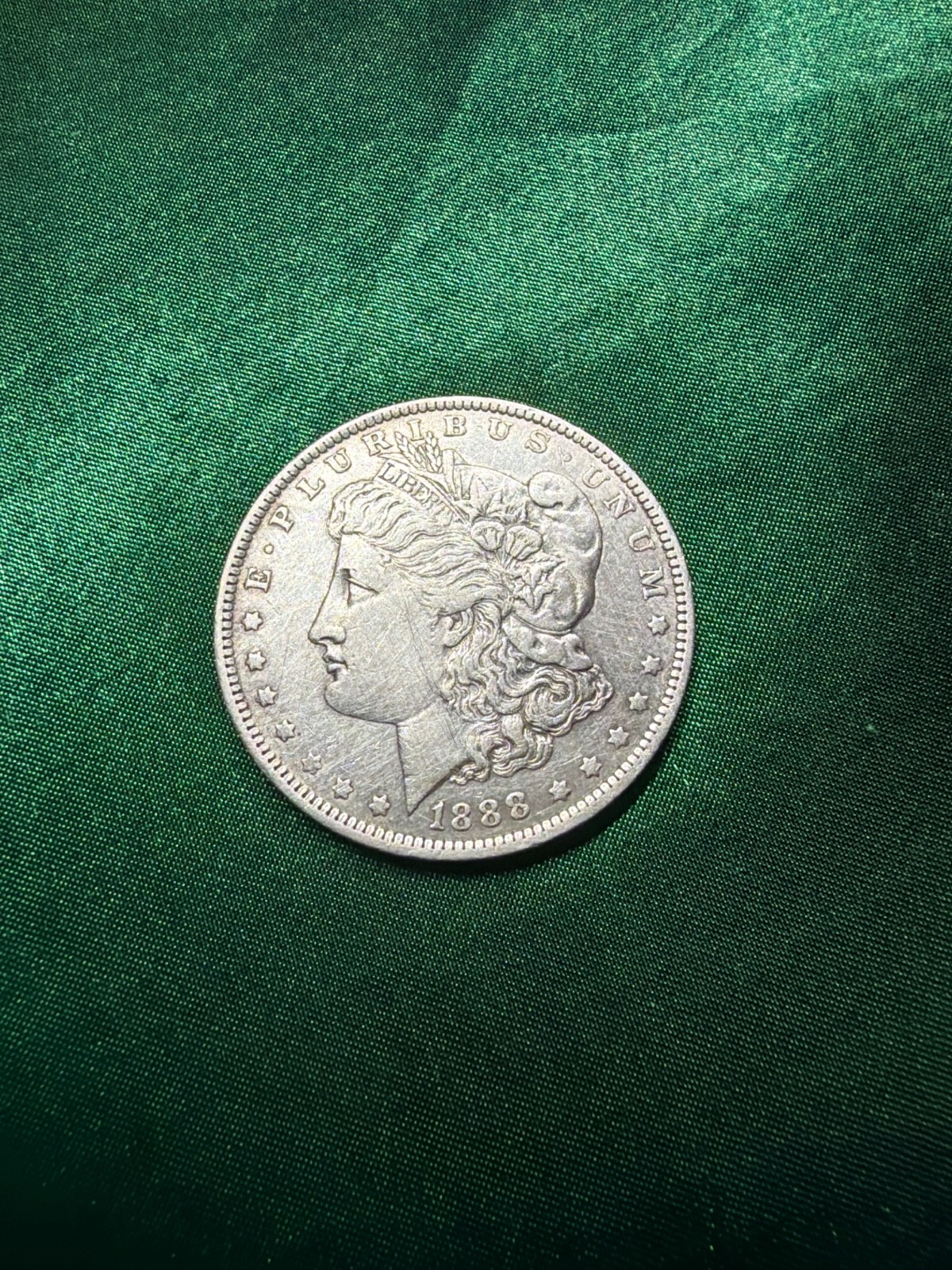 1888-O Morgan Dollar  Near Ch. BU