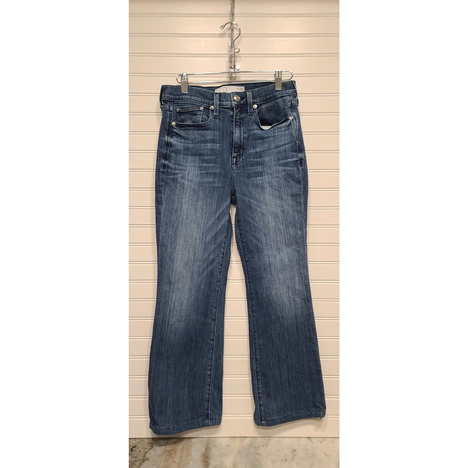 AYR The Bomb Pop Women\'s Blue Straight-Leg Boot Cut Jeans Size 29