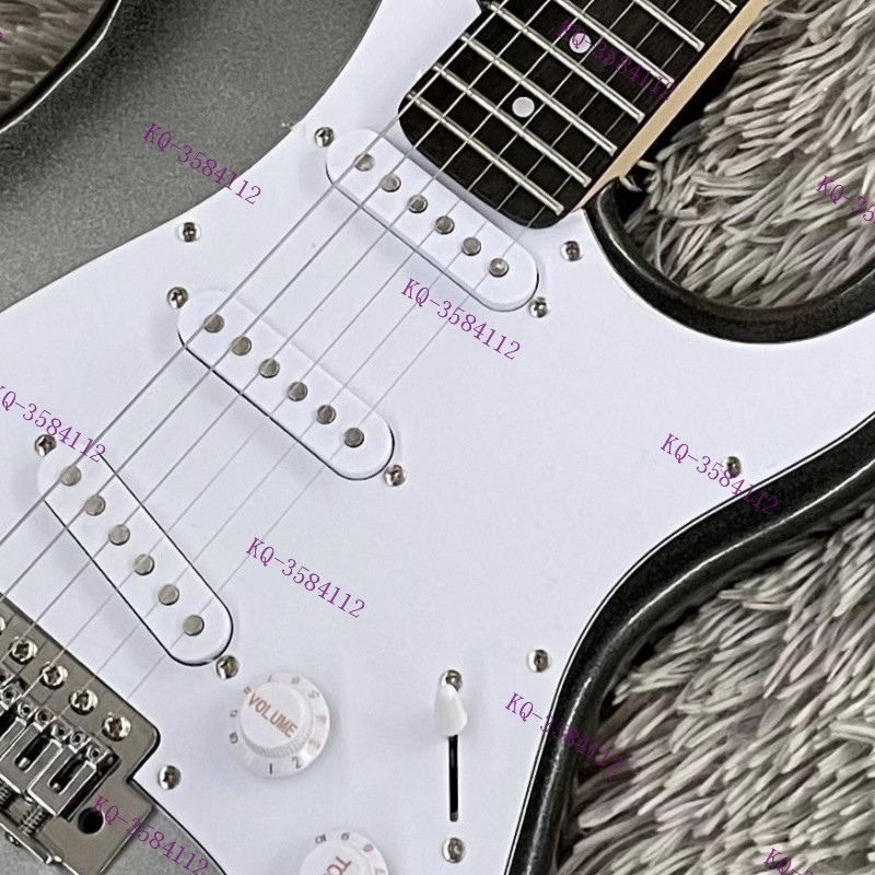 Clearance Sale Solid Electric Guitar SSS Pickups Tremolo Bridge Chrome Hardware